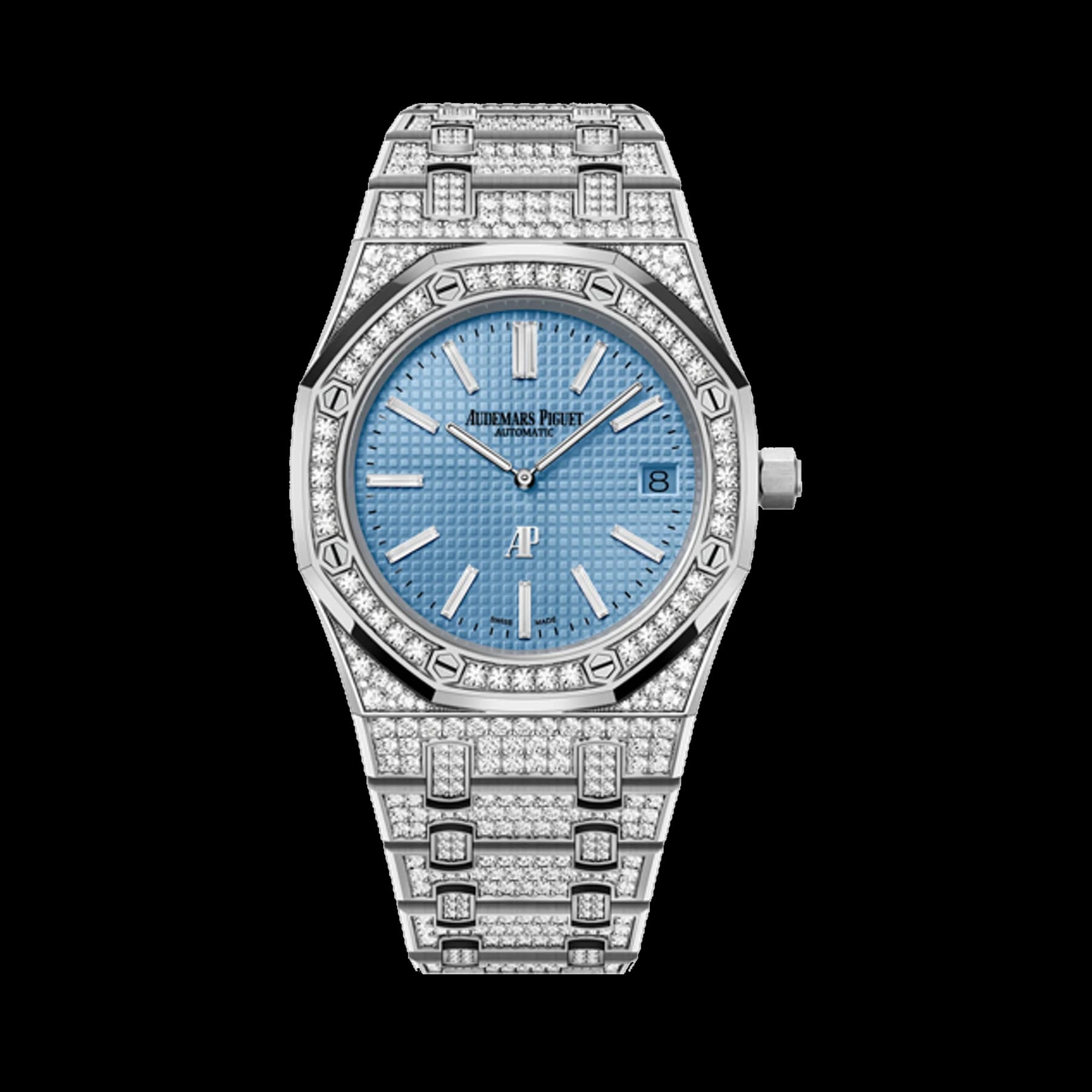 Audemars Piguet Royal Oak 15202BC.ZZ.1241BC.02 “Jumbo” Extra-Thin 18-carat white gold