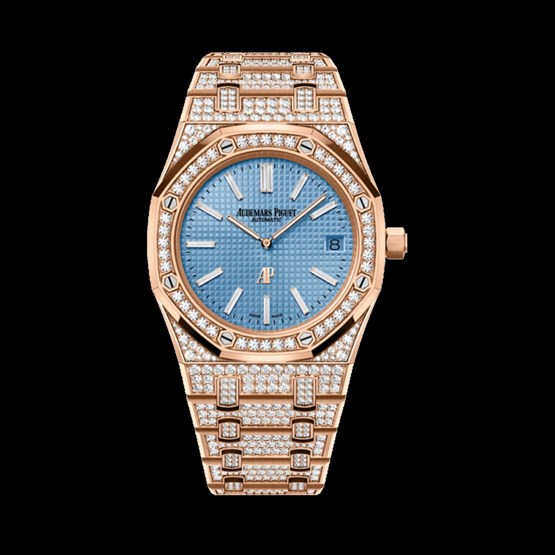 Audemars Piguet Royal Oak 15202OR.ZZ.1241OR.01 “Jumbo” Extra-Thin 18-carat pink gold
