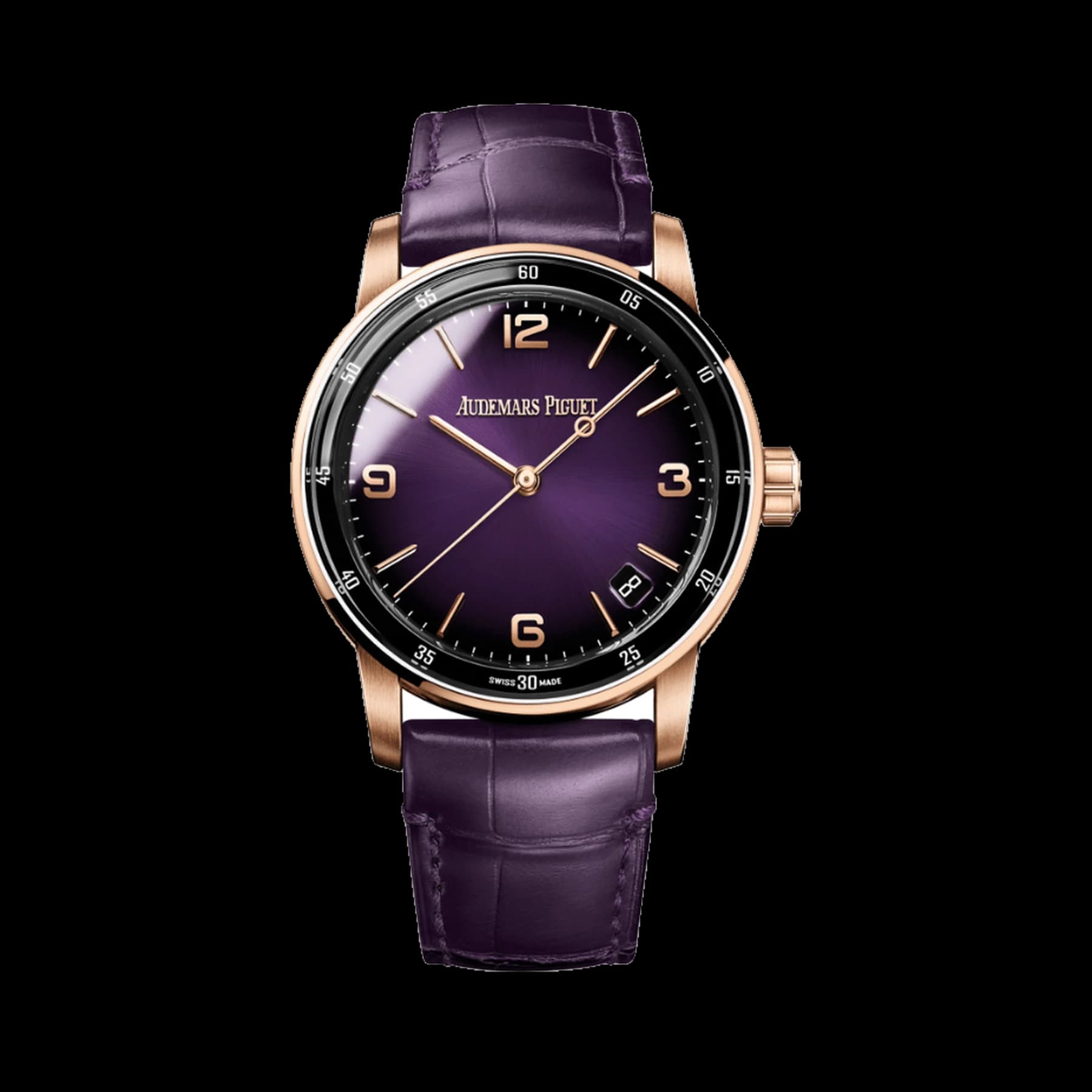 Audemars Piguet Selfwinding Code 11.59 15210OR.OO.A616CR.01 Smoked Purple Dial