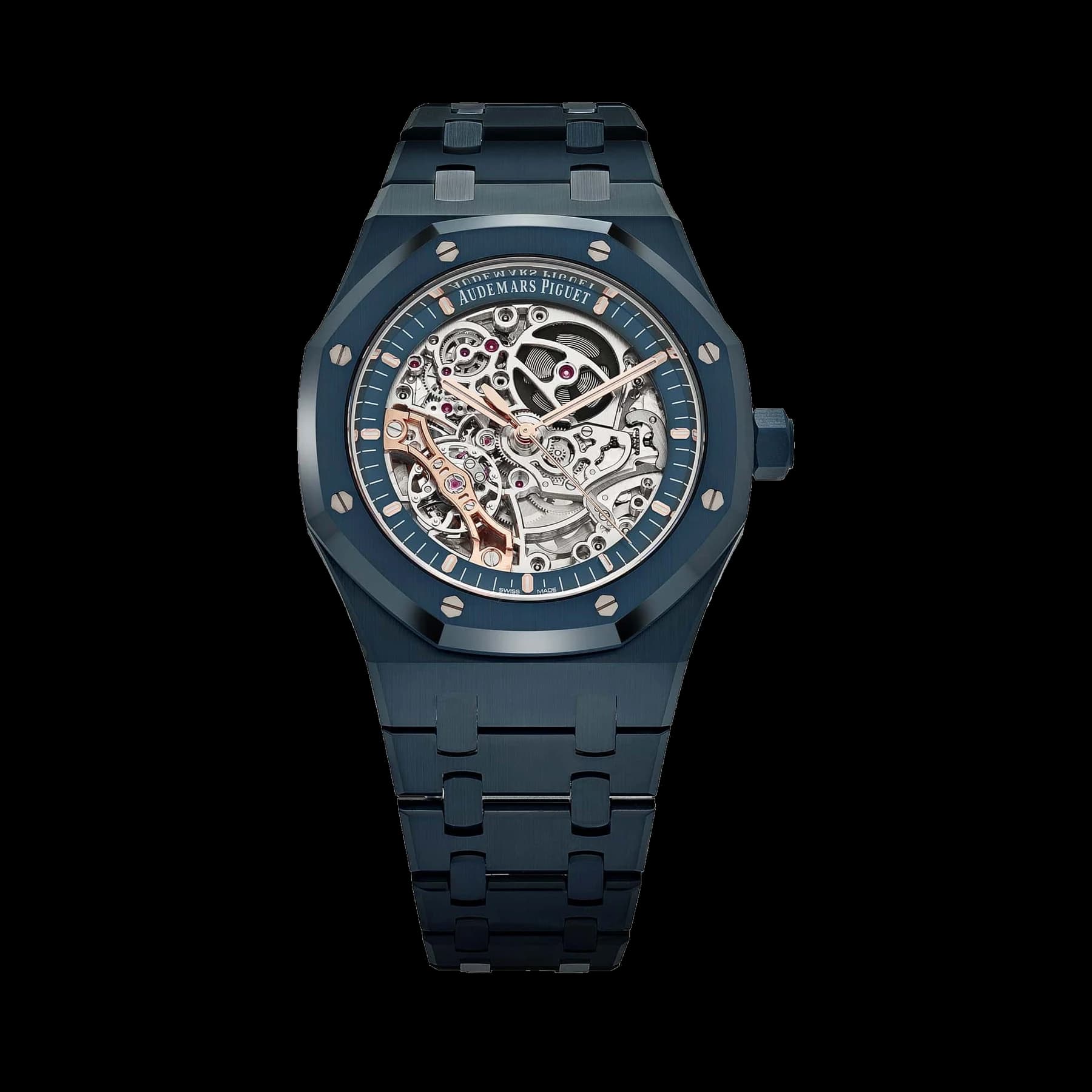Audemars Piguet Royal Oak 15416CD.OO.1225CD.01 Double Balance Wheel Openworked Bleu Nuit Nuage 50 Blue Ceramic (2026)
