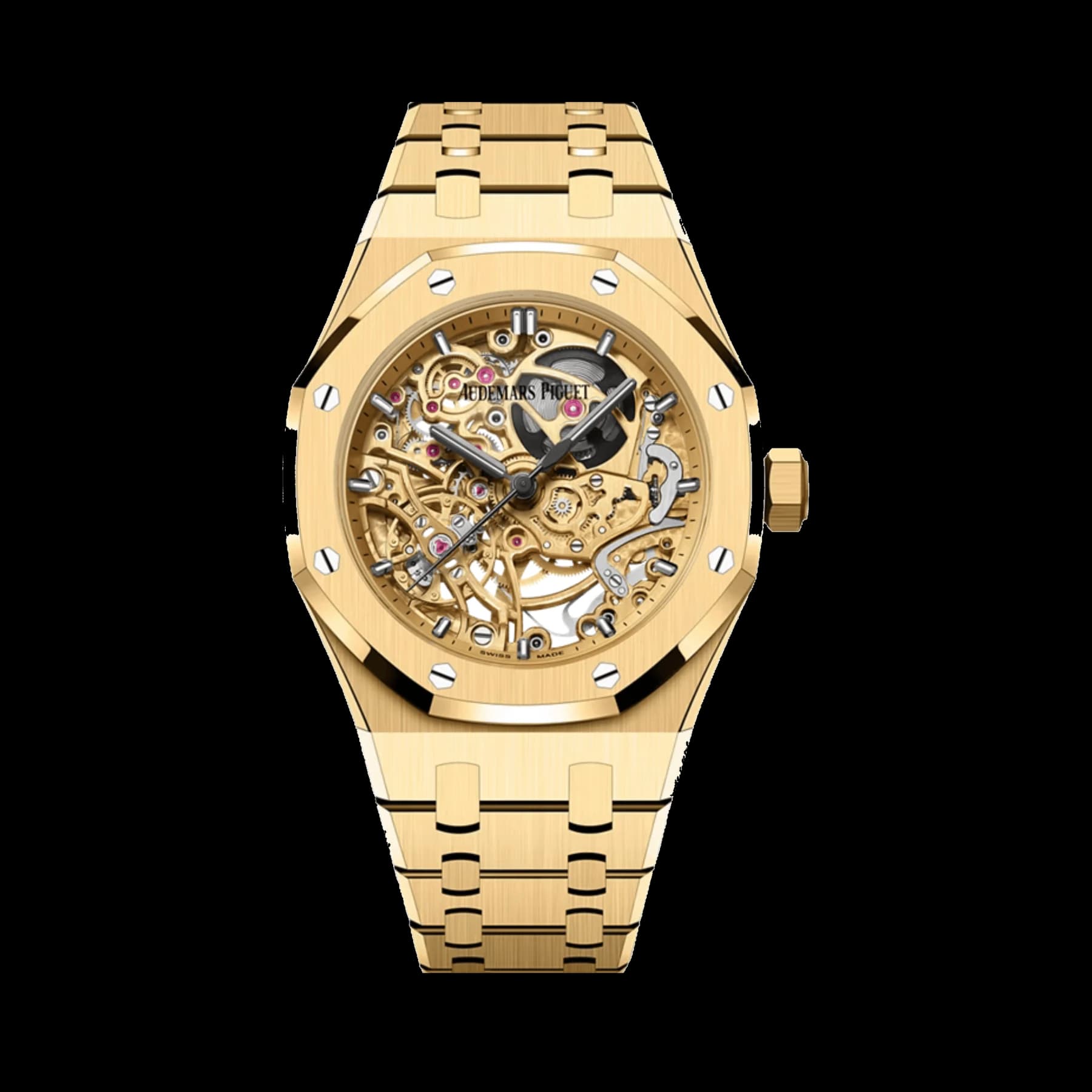 Audemars Piguet Royal Oak 15467BA.OO.1256BA.01 Double Balance Wheel Yellow Gold Openworked Dial (2026)