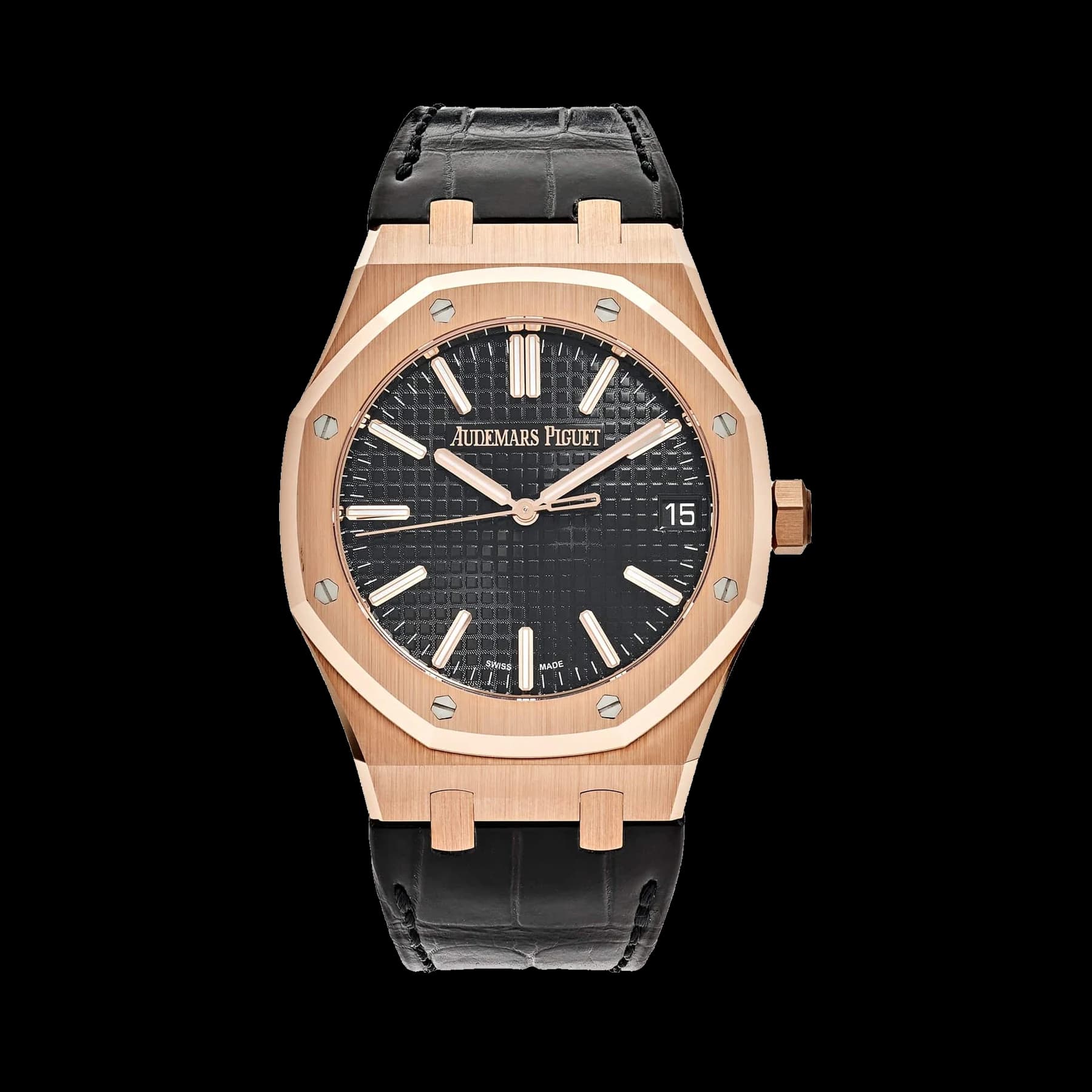 Audemars Piguet Royal Oak 15510OR.OO.D002CR.02 Rose Gold Black Dial (2025)