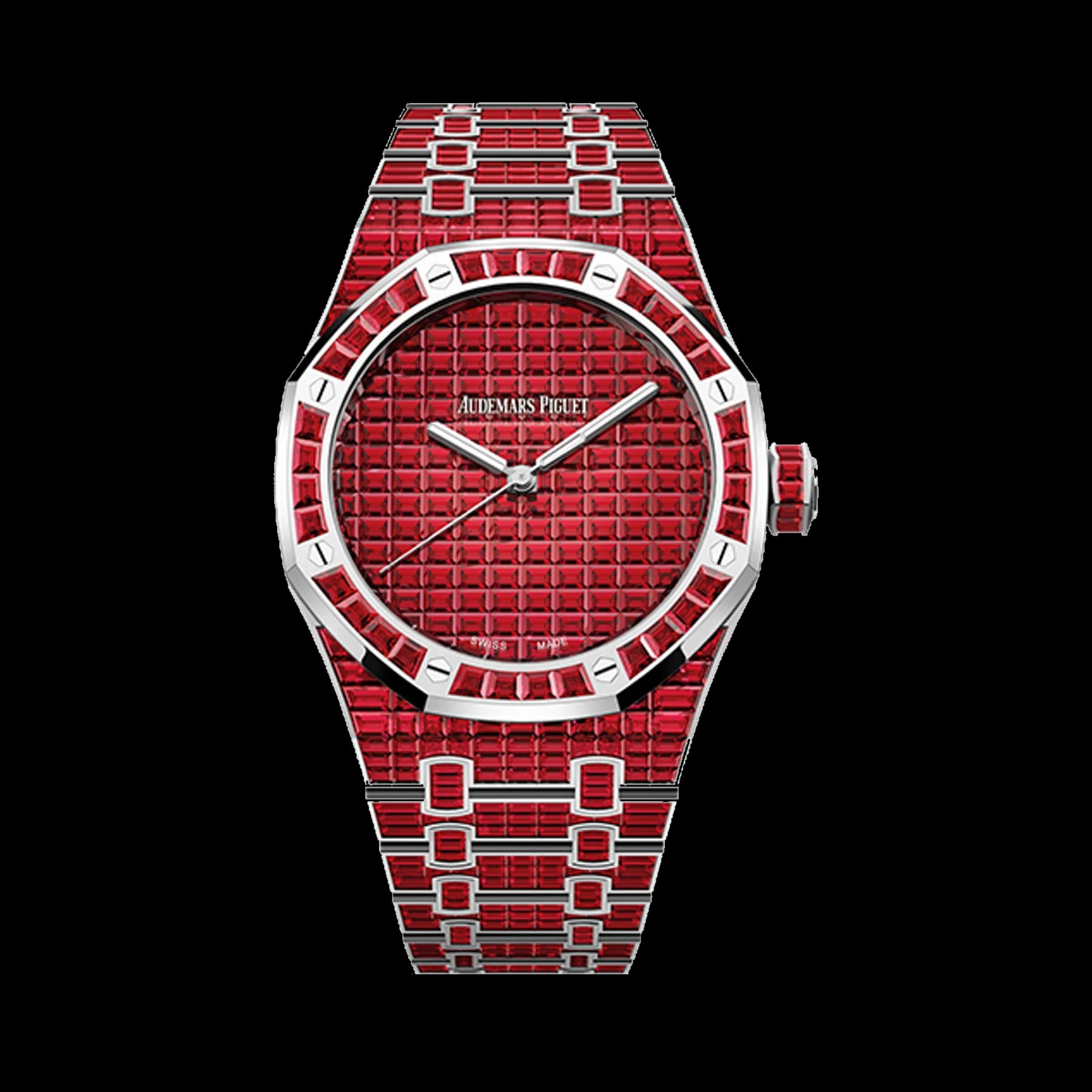 Audemars Piguet Royal Oak 15514BC.RR.1284BC.01 Selfwinding Ruby "50ᵀᴴ Anniversary" 18-carat white gold