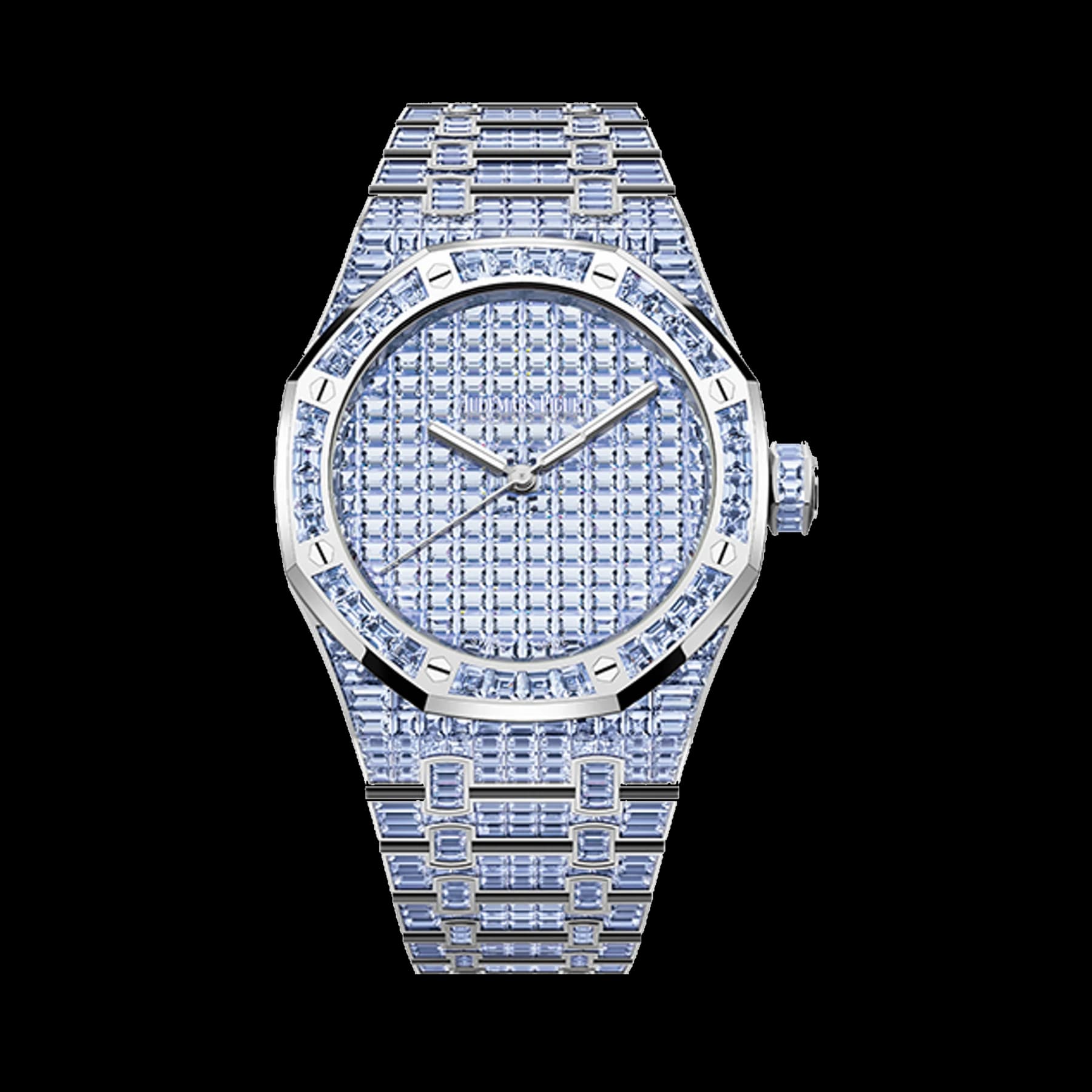 Audemars Piguet Royal Oak 15514BC.TF.1284BC.01 Selfwinding Tanzanite "50ᵀᴴ Anniversary" 18-carat white gold