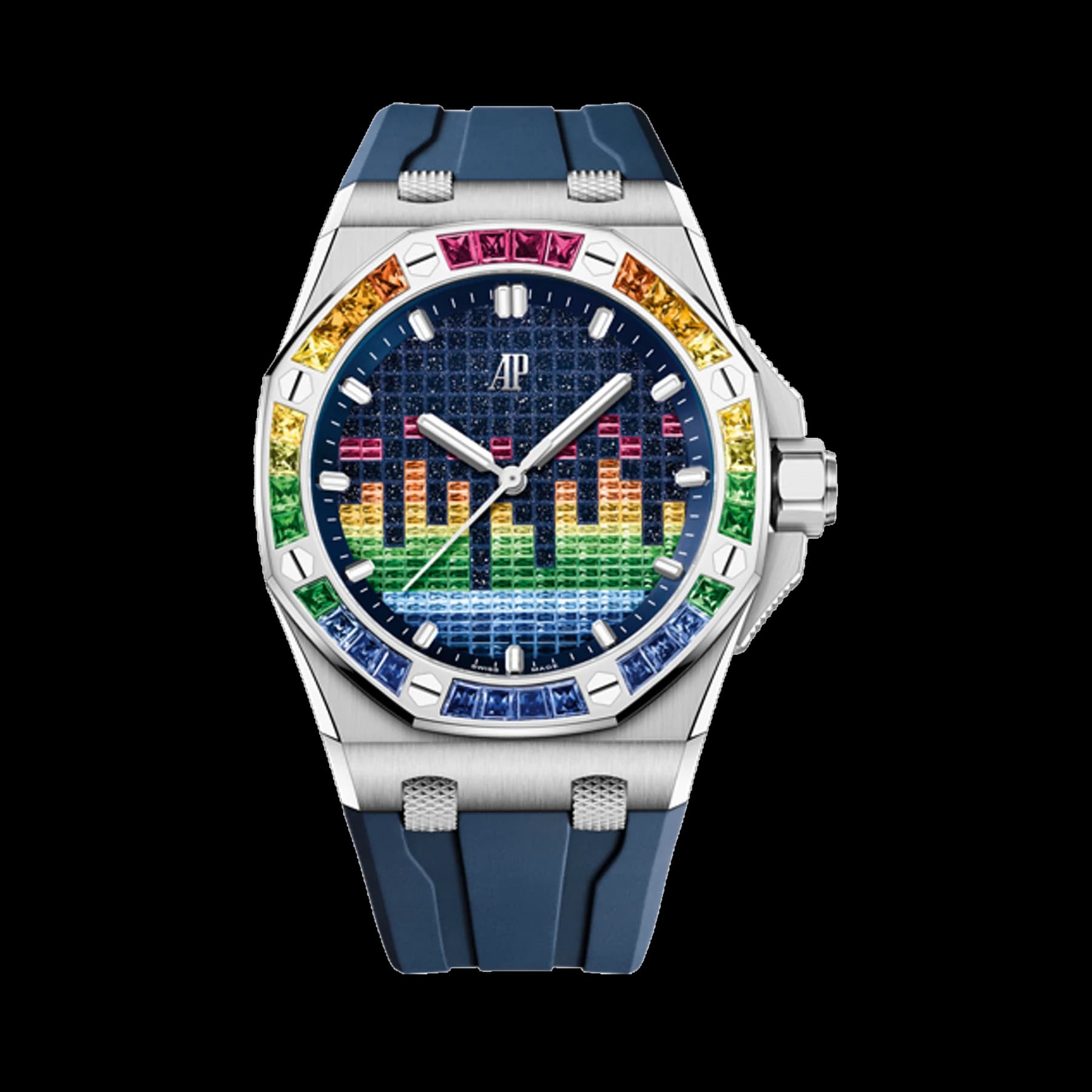 Audemars Piguet Royal Oak Offshore 15601BC.YY.D343CA.01 Selfwinding - Music Edition 18-carat white gold