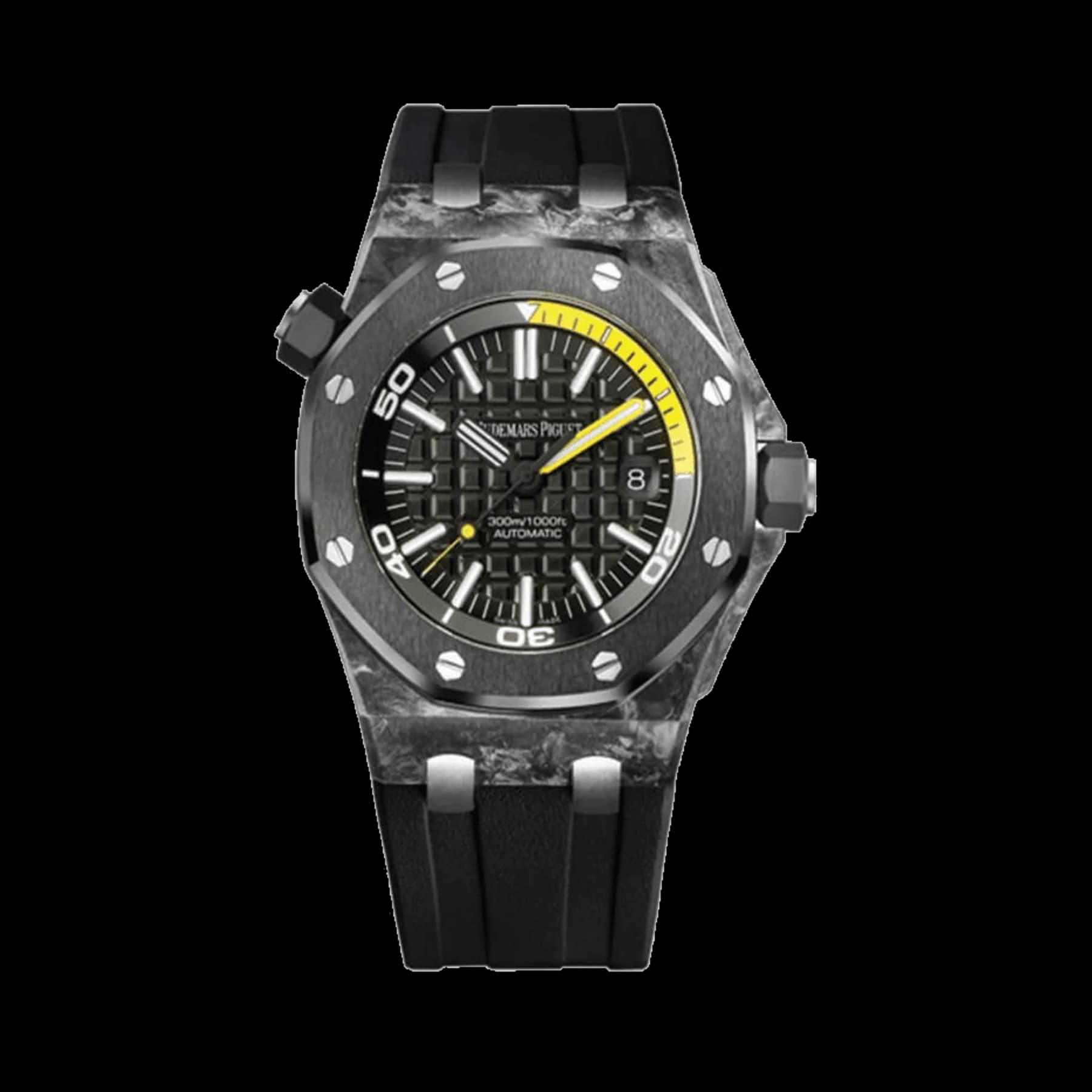 Audemars Piguet Royal Oak Offshore 15706AU.00.A002CA.01 Diver Black Carbon Black Dial