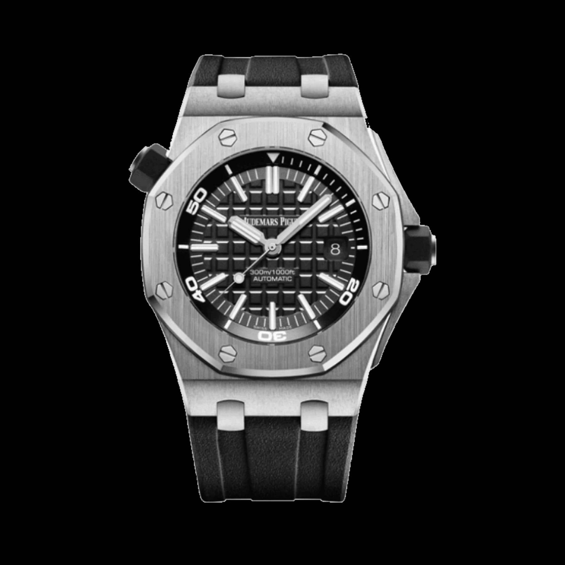 Audemars Piguet Royal Oak Offshore 15710ST.OO.A002CA.01 Diver Stainless Steel Black Dial