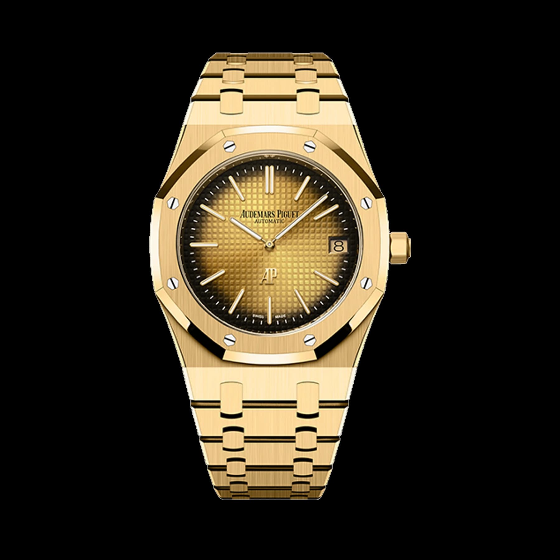 Audemars Piguet Royal Oak 16202BA.OO.1240BA.01 "Jumbo" Extra-Thin "50ᵀᴴ Anniversary" 18-carat yellow gold