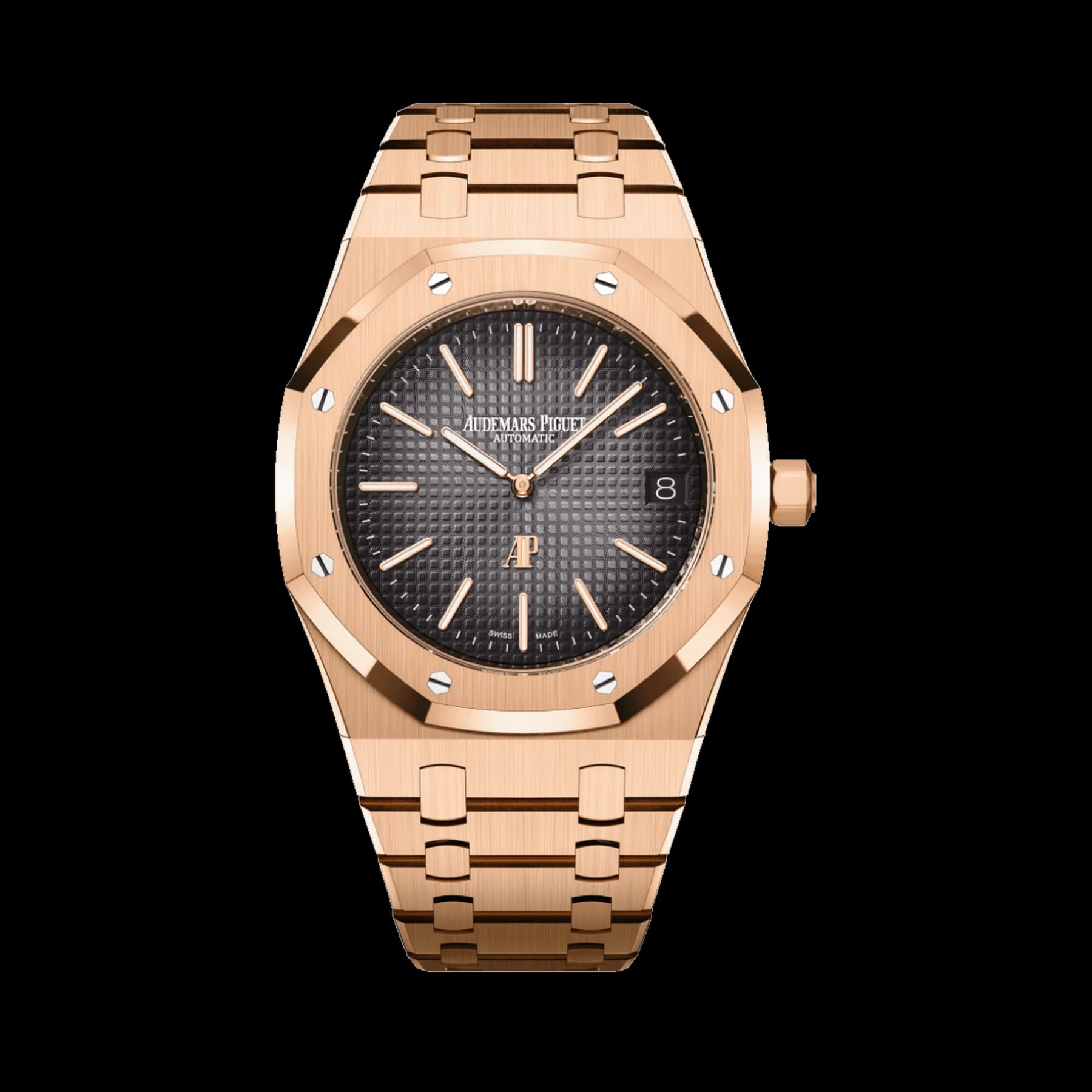 Audemars Piguet Royal Oak 16202OR.OO.1240OR.02 'Jumbo' Extra-Thin Rose Gold
