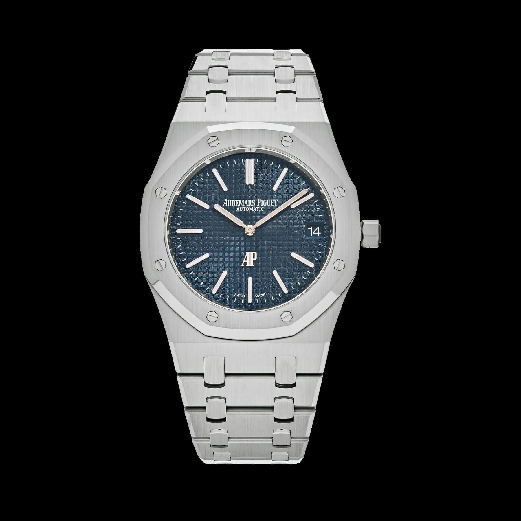 Audemars Piguet Royal Oak 16202ST.OO.1240ST.01 'Jumbo' Extra-Thin 50th Anniversary Stainless Steel Blue Dial (2022)