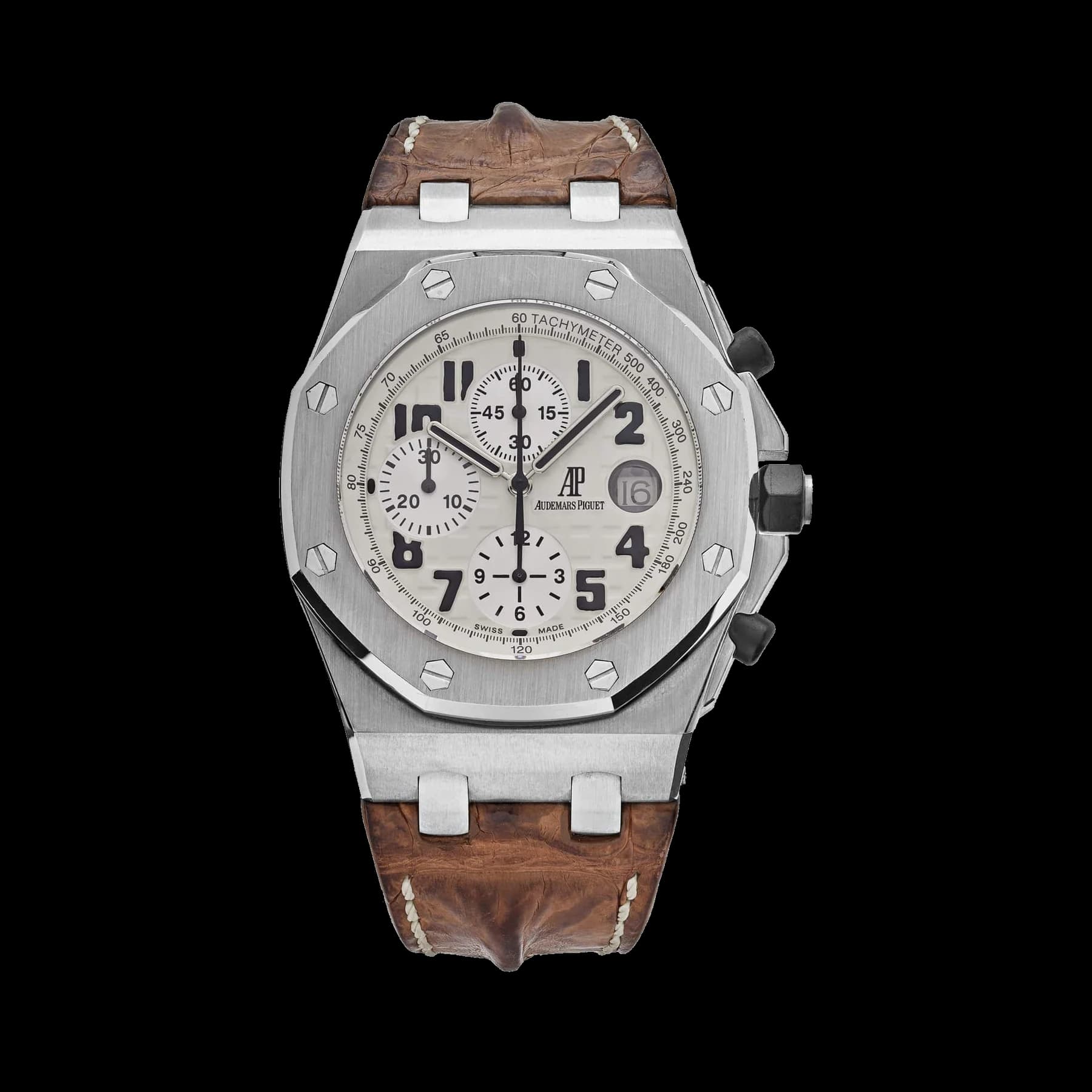 Audemars Piguet Royal Oak Offshore 26020ST.OO.D091CR.01.A Chronograph 'Safari' Stainless Steel White Dial