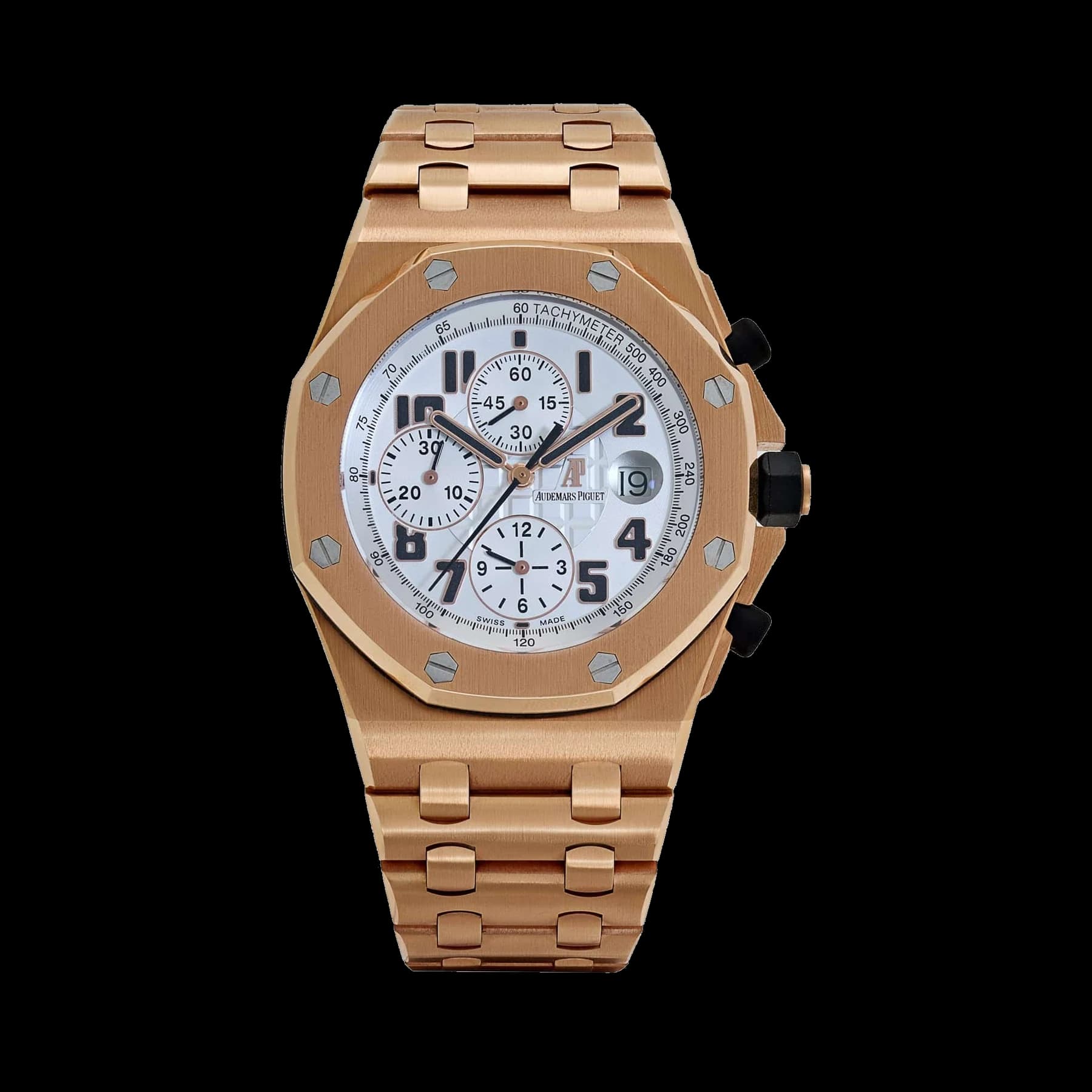 Audemars Piguet Royal Oak Offshore Chronograph 26170OR.OO.1000OR.01 Rose Gold White Dial (2012)