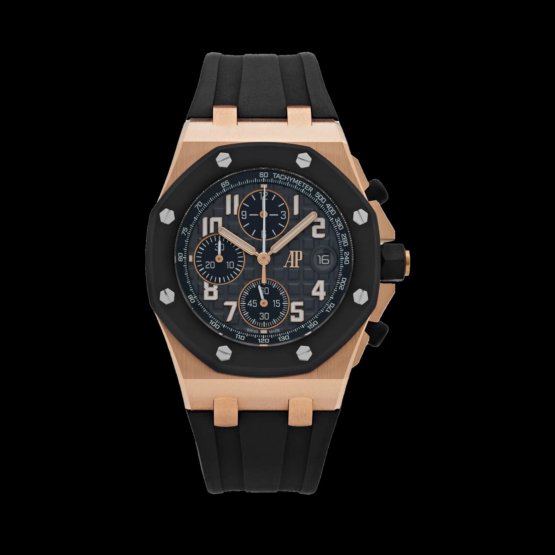 Audemars Piguet Royal Oak Offshore 26238OK.OO.A002CA.01 Chronograph Rose Gold Black Dial (2022)