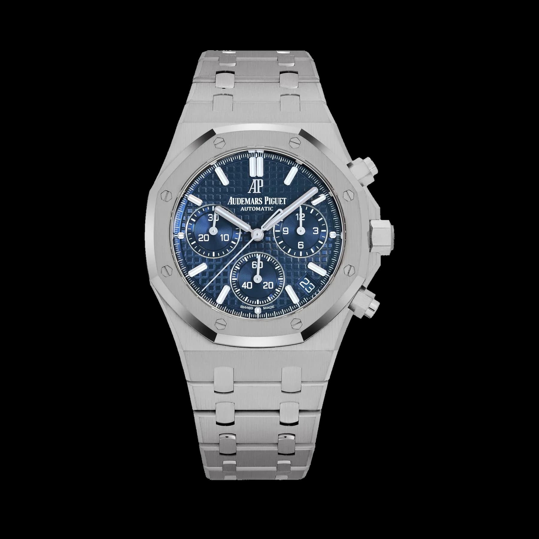 Audemars Piguet Royal Oak 26239BC.OO.1220BC.01 Chronograph White Gold Blue Dial Limited Edition of 222