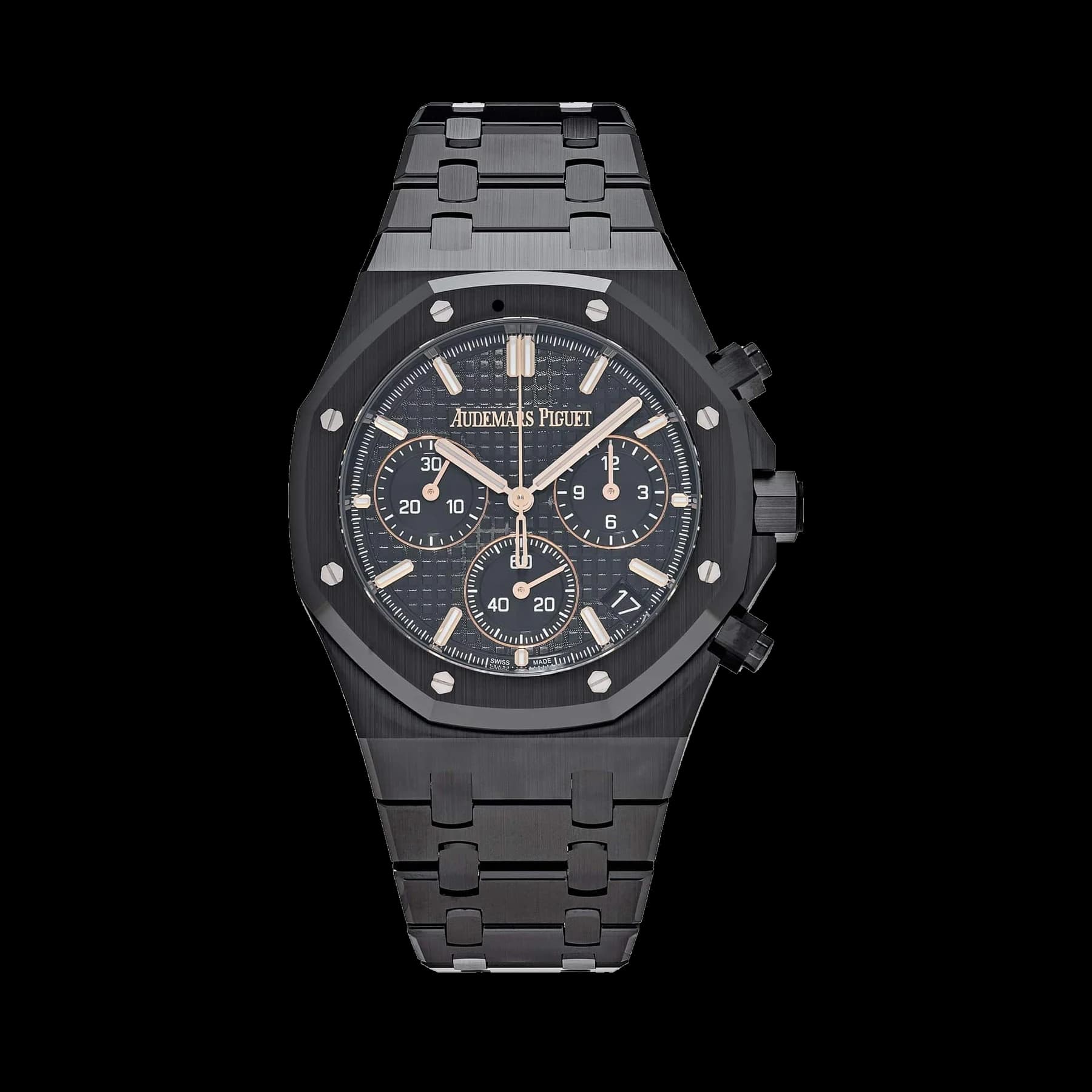 Audemars Piguet Royal Oak 26240CE.OO.1225CE.01 Chronograph '50th Anniversary' Black Ceramic