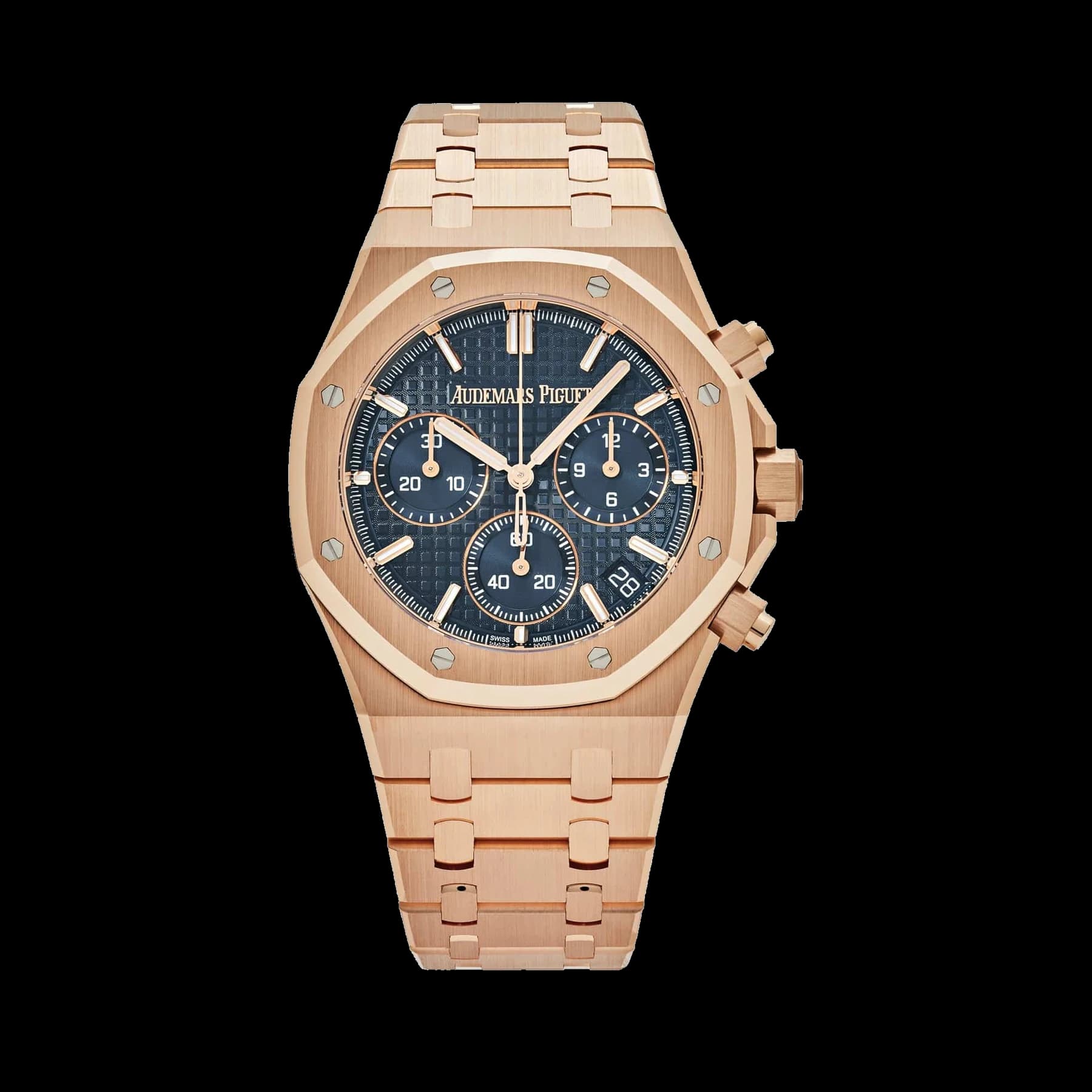 Audemars Piguet Royal Oak 26240OR.OO.1320OR.01 Selfwinding Chronograph '50th Anniversary' Blue Dial