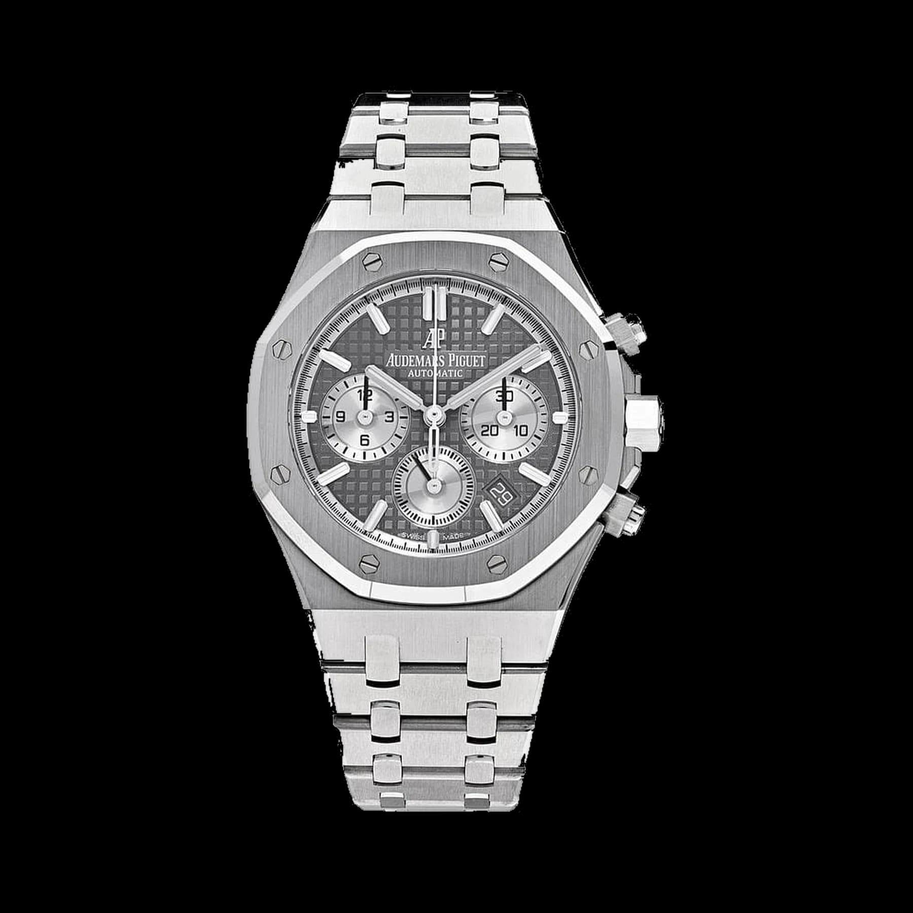 Audemars Piguet Royal Oak 26315ST.OO.1256ST.02 Selfwinding Chronograph Stainless Steel Grey Dial