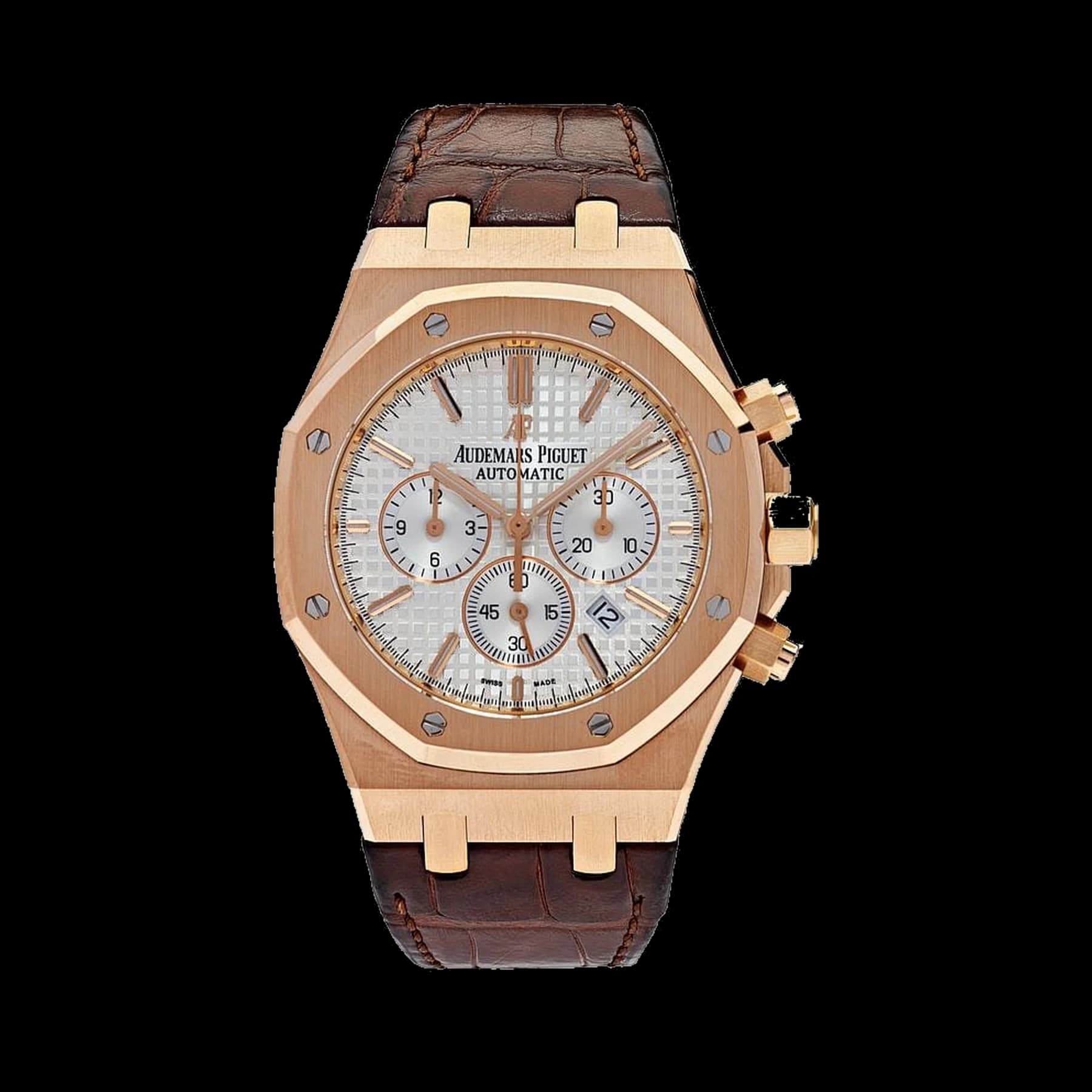 Audemars Piguet Royal Oak 26320OR.OO.D088CR.01 Chronograph Rose Gold Silver Dial (2017)