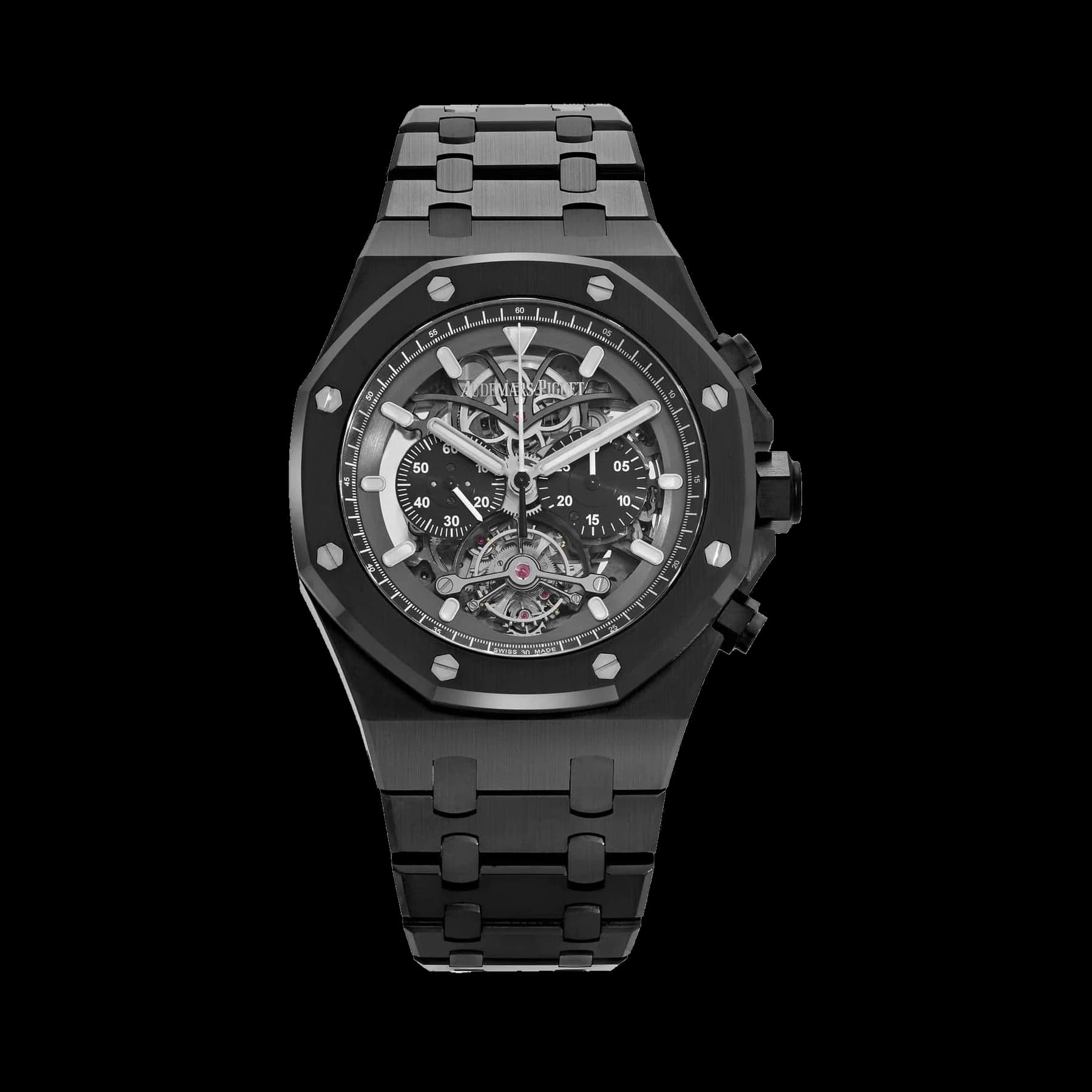 Audemars Piguet Royal Oak 26343CE.OO.1247CE.01 Tourbillon Chronograph Black Ceramic Limited Edition of 100 (2018)