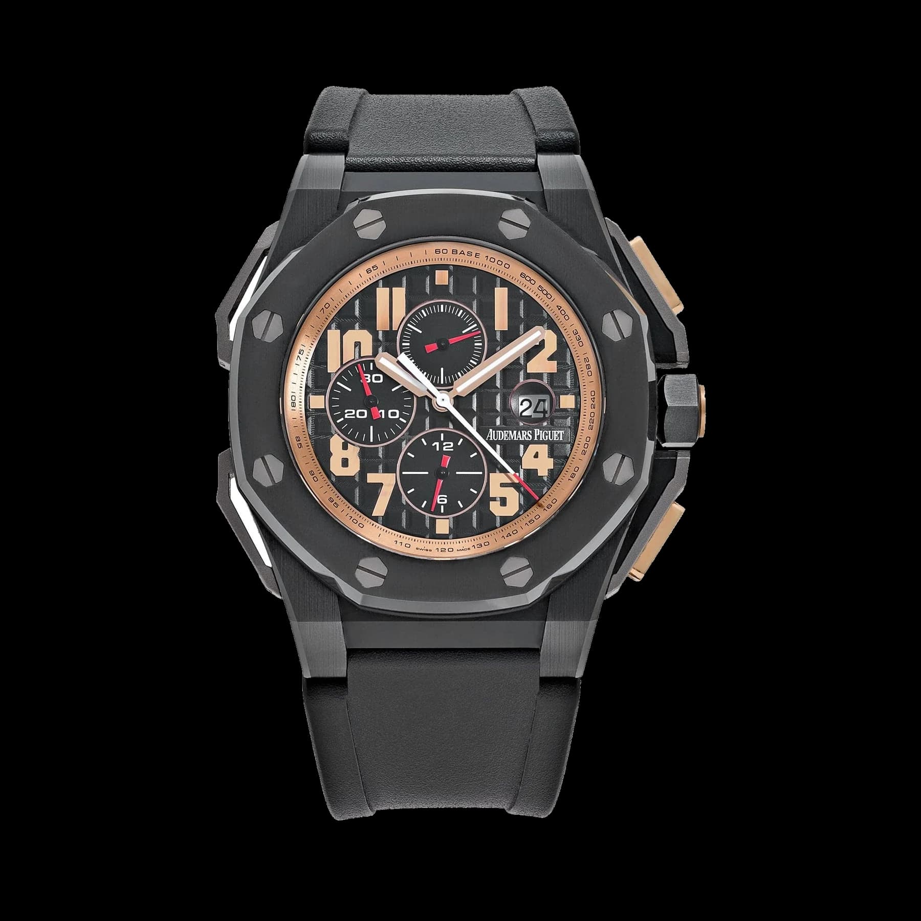 Audemars Piguet Royal Oak Offshore 26378IO.OO.A001KE.01 'Arnold Schwarzenegger The Legacy Chronograph' Black Ceramic Black Dial