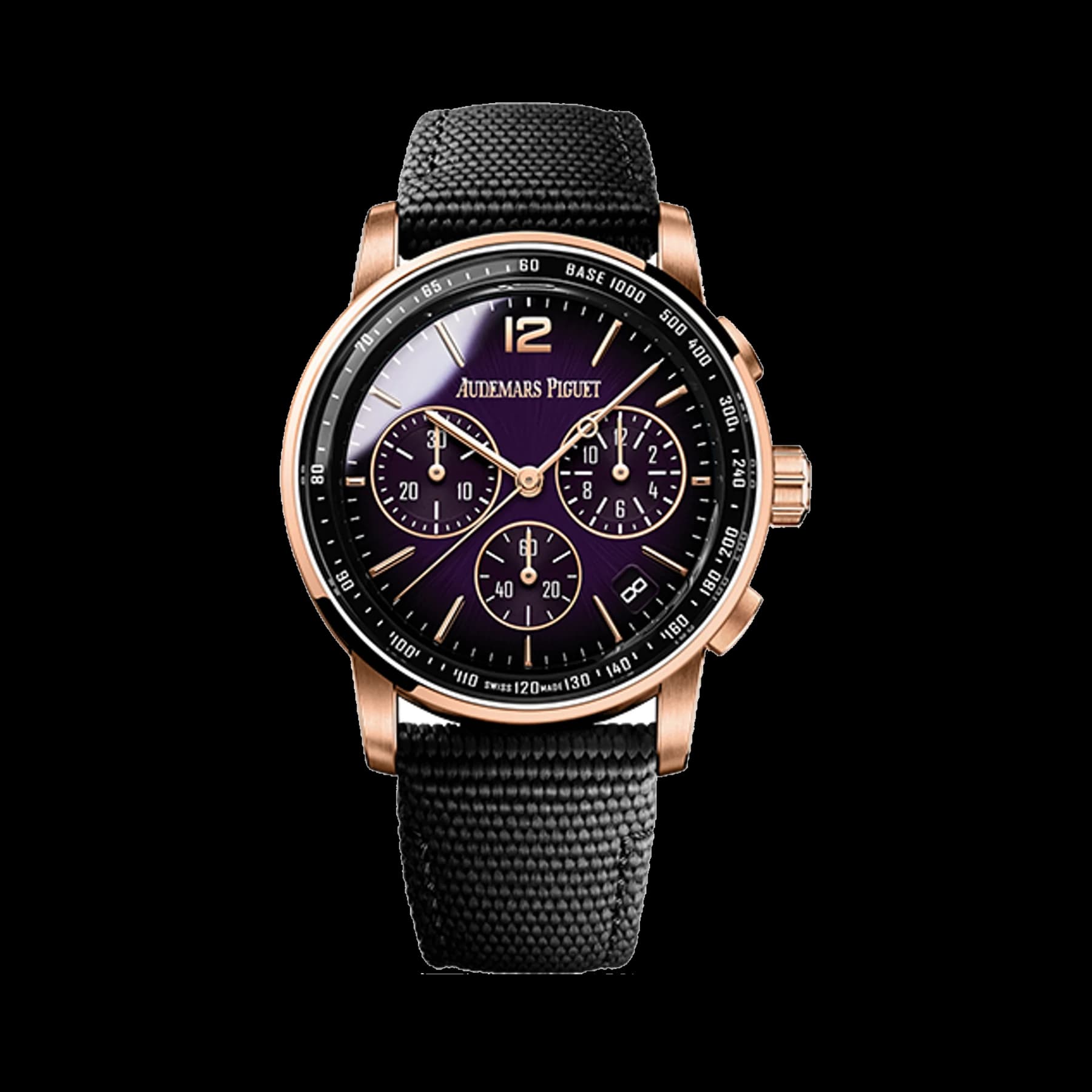 Audemars Piguet Code 11.59 by Audemars Piguet 26393OR.OO.A002KB.02 Selfwinding Chronograph 18-carat pink gold