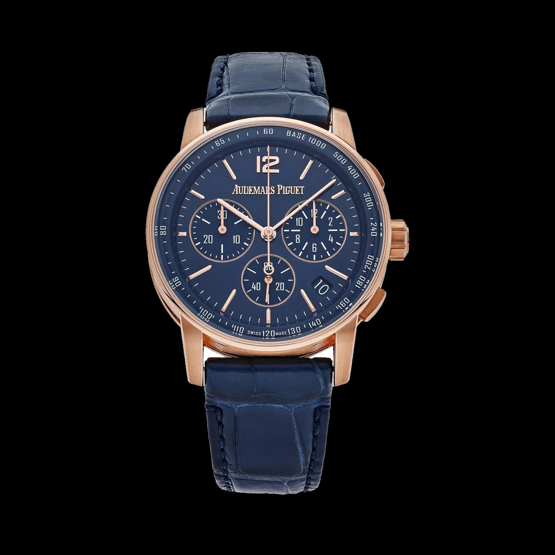 Audemars Piguet Selfwinding Chronograph Code 11.59 26393OR.OO.A321CR.01 Lacquered Blue Dial