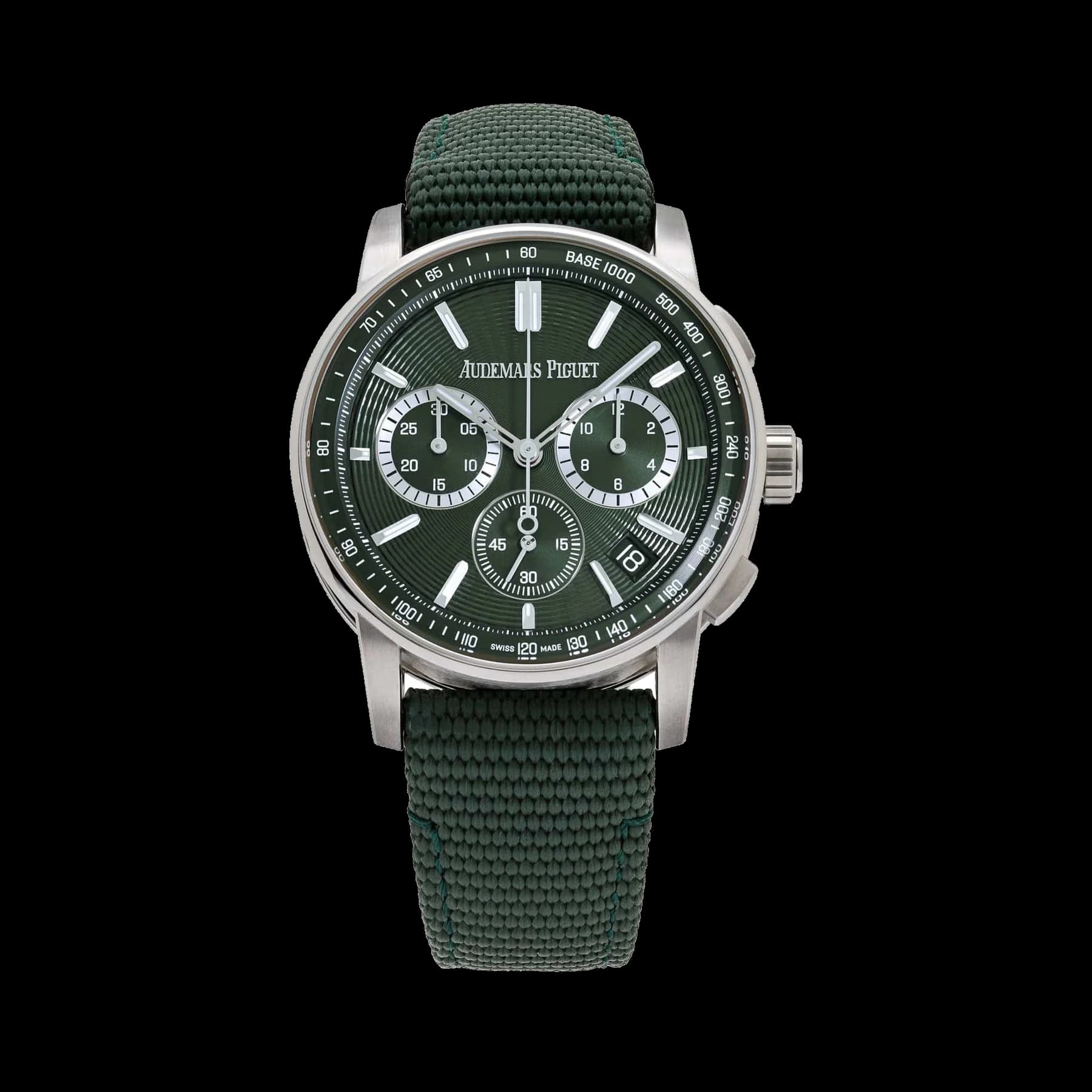 Audemars Piguet Code 11.59 Chronograph 26393ST.OO.A056KB.01 Stainless Steel Green Dial (2023)