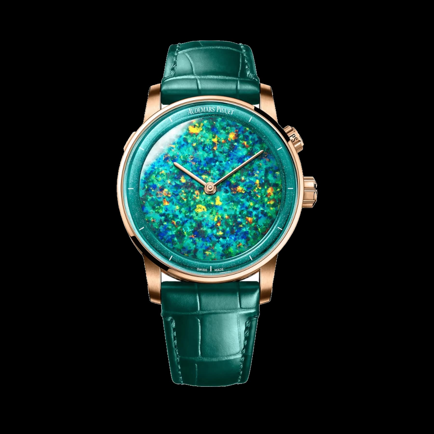 Audemars Piguet Code 11.59 Minute Repeater Grande Sonnerie Carillon Supersonnerie 26397OR.OO.D417CR.01 '150th Anniversary' Rose Gold Harlequin Opal Dial (2025)