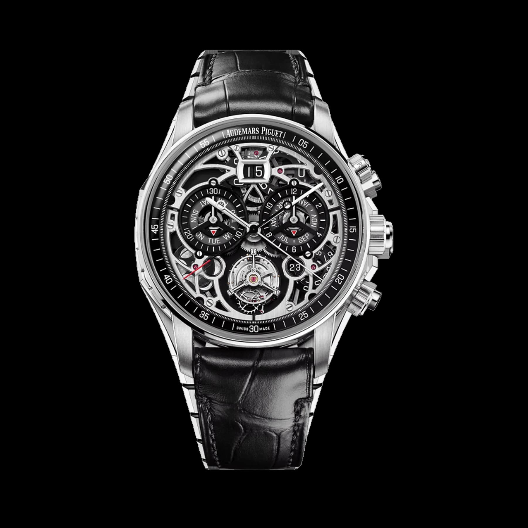 Audemars Piguet Code 11.59 26398BC.OO.D002CR.02 Ultra-Complication Universelle RD#4 White Gold Skeleton Dial