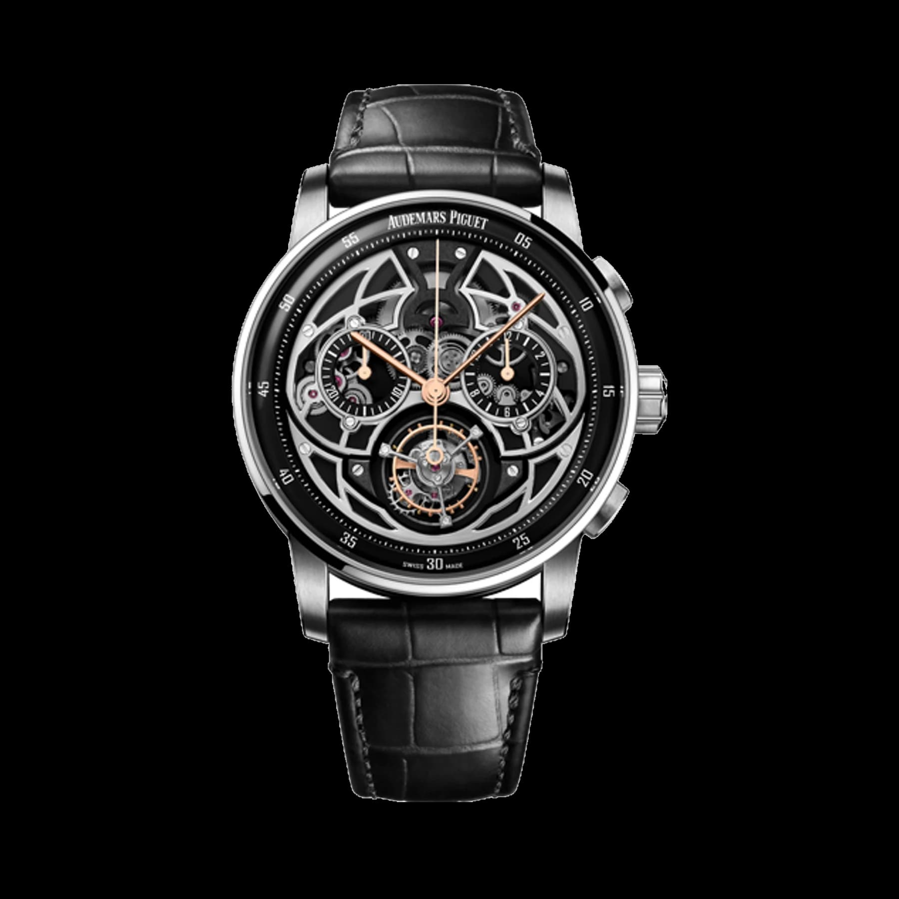Audemars Piguet Code 11.59 by Audemars Piguet 26399CR.OO.D002CR.01 Selfwinding Flying Tourbillon Flyback Chronograph 18-carat pink gold