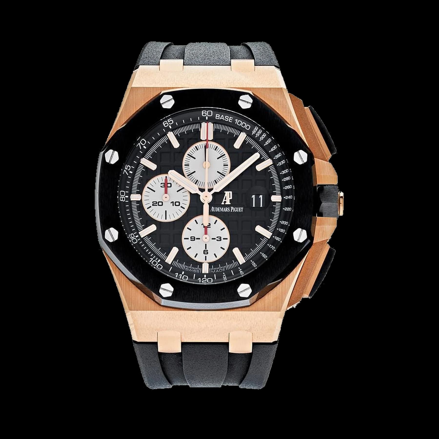 Audemars Piguet Royal Oak Offshore 26400RO.OO.A002CA.01 Chronograph Rose Gold Black Dial (2012)