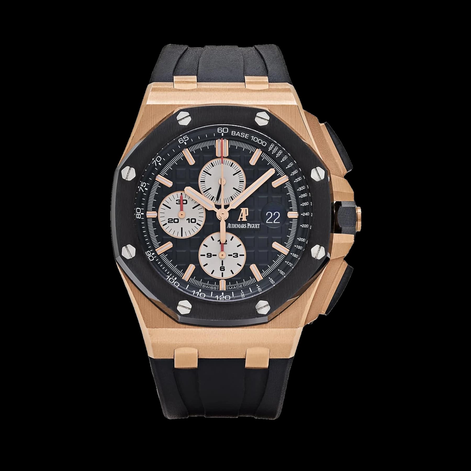 Audemars Piguet Royal Oak Offshore Chronograph 26401RO.OO.A002CA.01 Rose Gold Black Dial