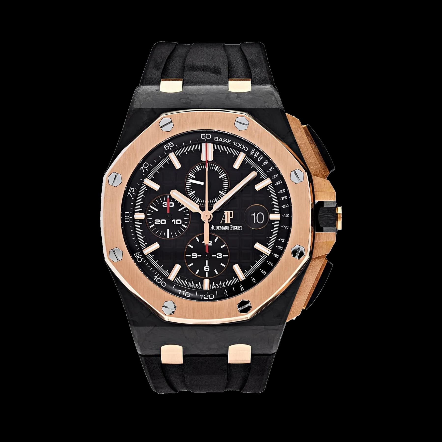 Audemars Piguet Royal Oak Offshore 26406FR.OO.A002CA.01 Chronograph 'QE II Cup 2016' Black and Rose Gold Black Dial Limited Edition of 200