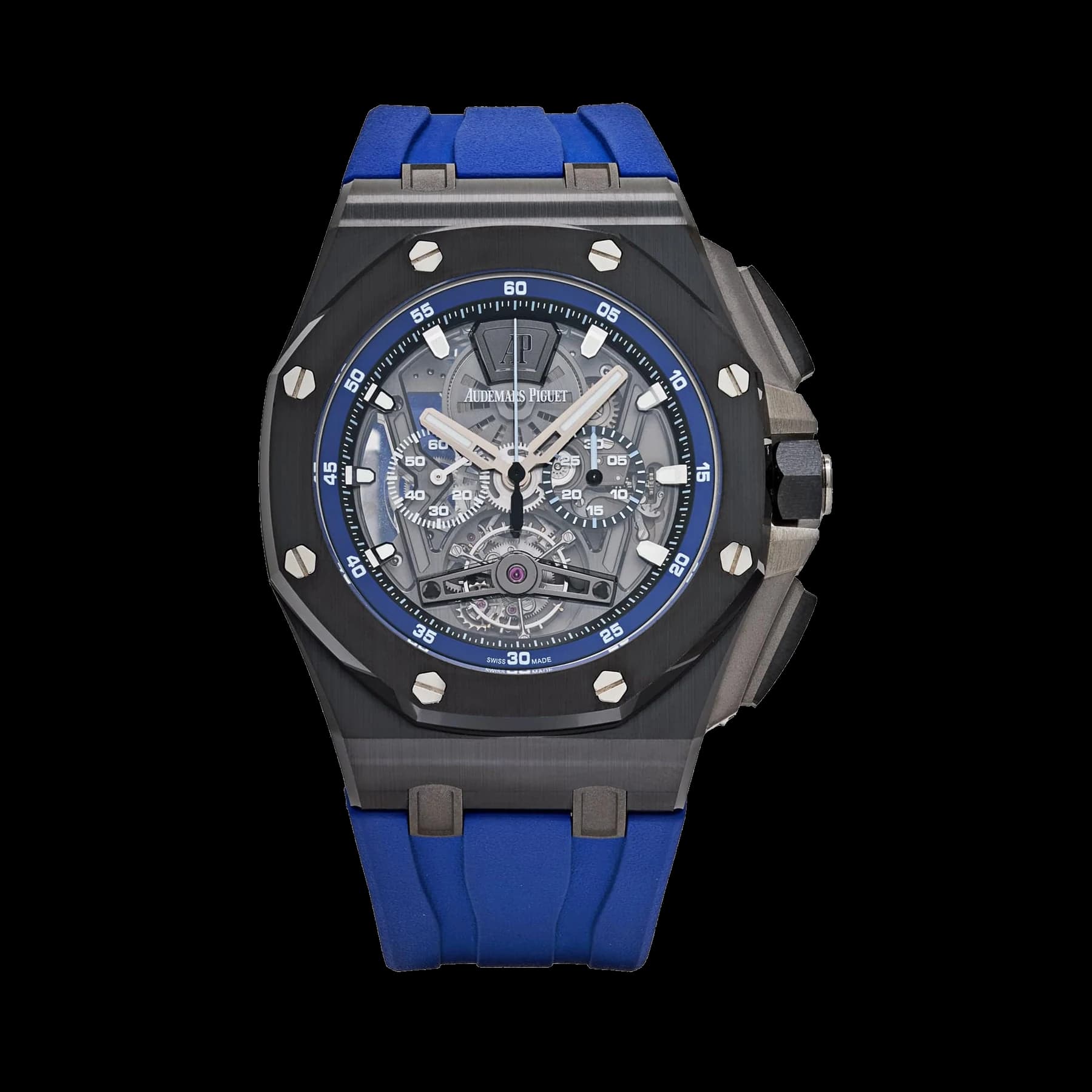 Audemars Piguet Royal Oak Offshore 26407CE.OO.A030CA.01 Tourbillon Chronograph Black Ceramic Openworked Dial Limited Edition of 20 (2019)