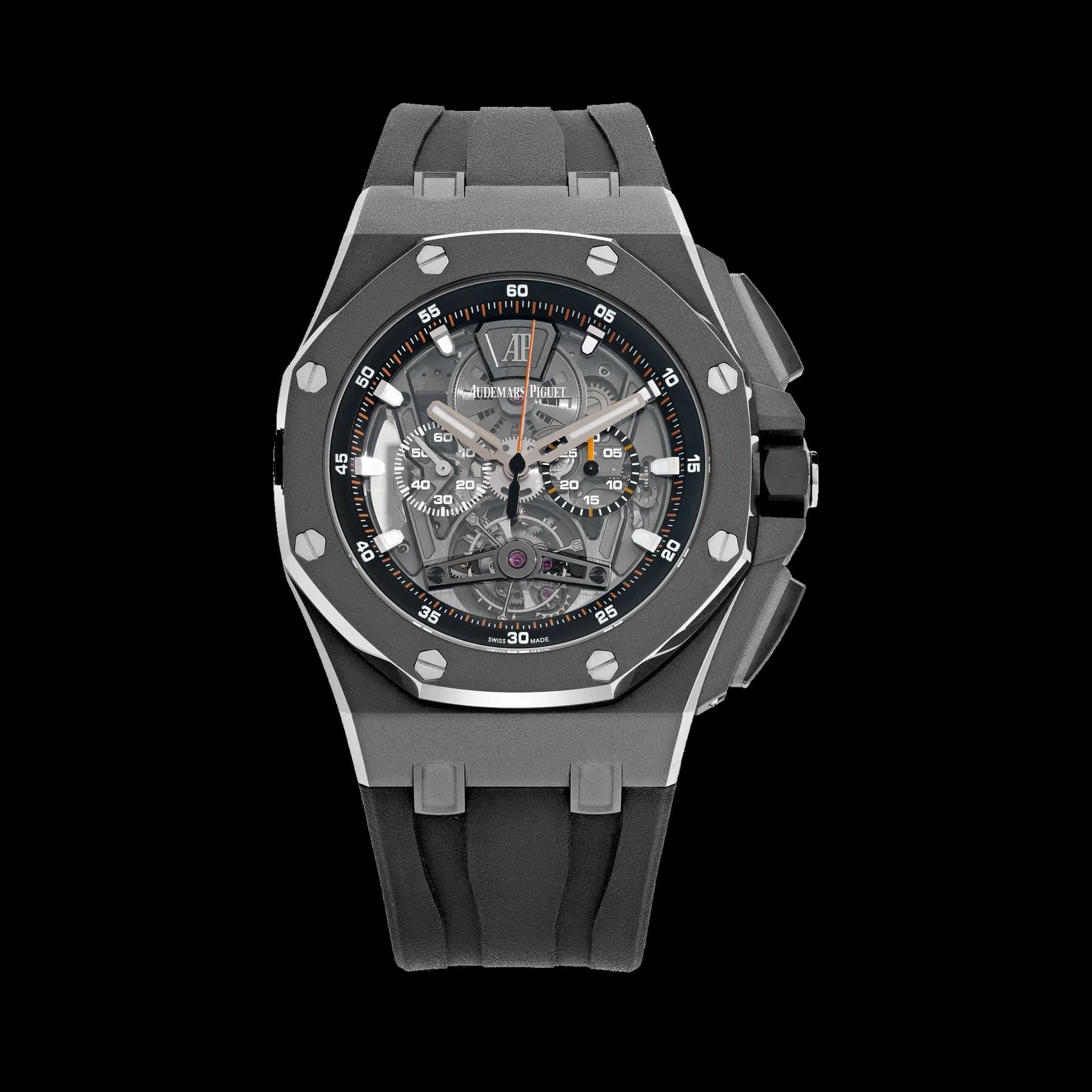 Audemars Piguet Royal Oak Offshore 26407TI.GG.A002CA.01 Tourbillon Chronograph Titanium (2017)