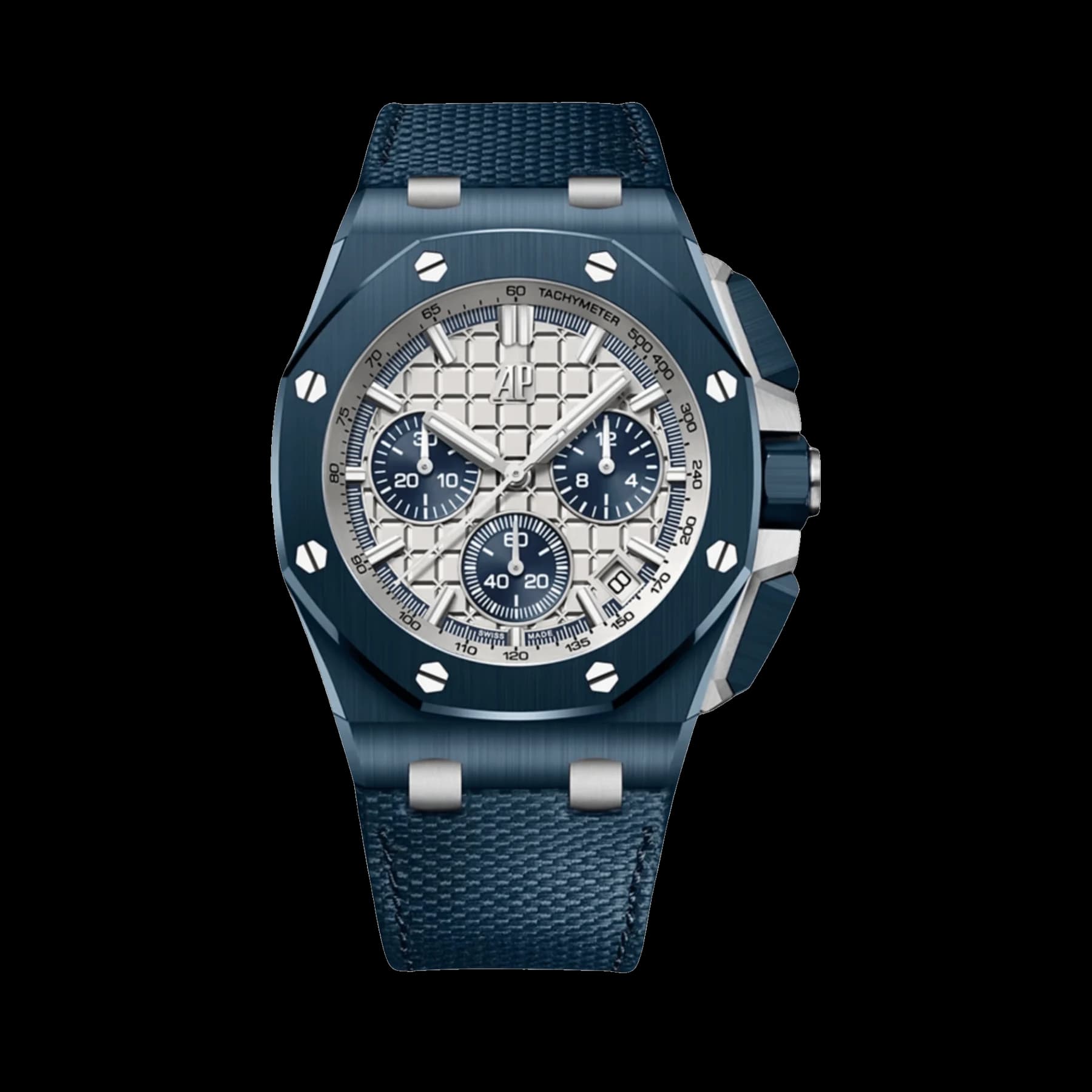 Audemars Piguet Royal Oak Offshore 26420CD.OO.A029VE.01 Chronograph Bleu Nuit Nuage 50 Ceramic Beige Dial (2026)
