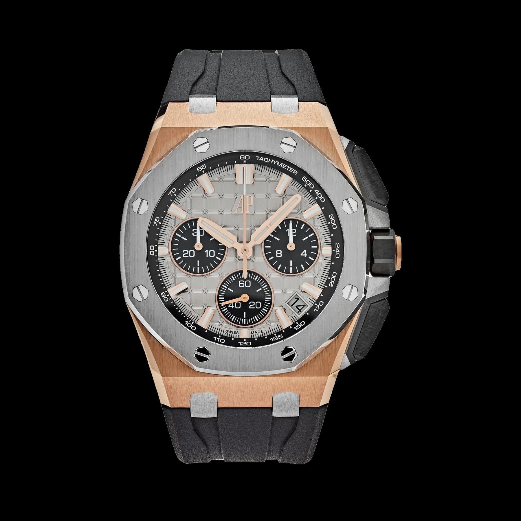 Audemars Piguet Royal Oak Offshore 26420OI.OO.A015VE.01 Chronograph Rose Gold Grey Dial