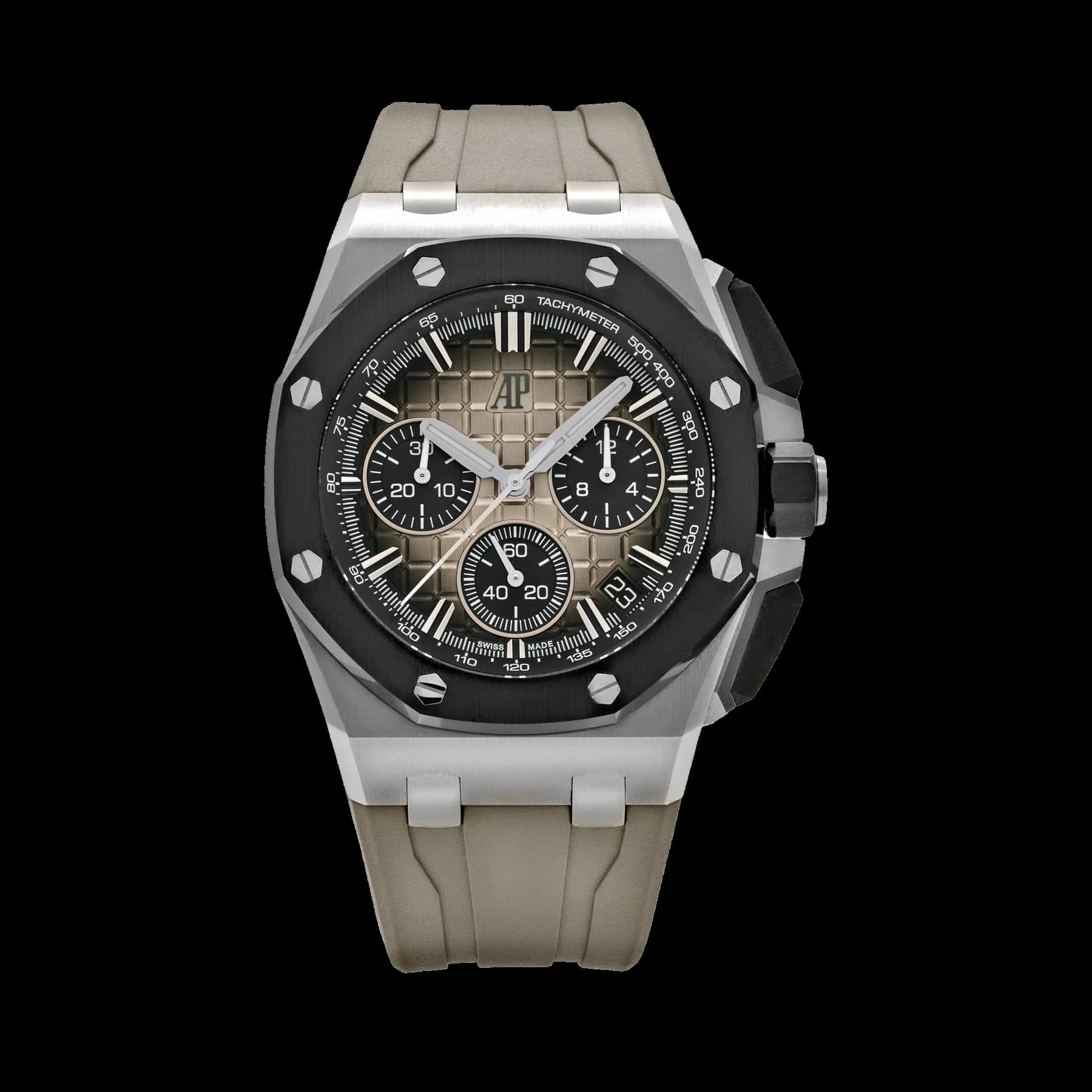 Audemars Piguet Royal Oak Offshore 26420SO.OO.A600CA.01 Chronograph Stainless Steel Smoked Light Brown Dial (2022)