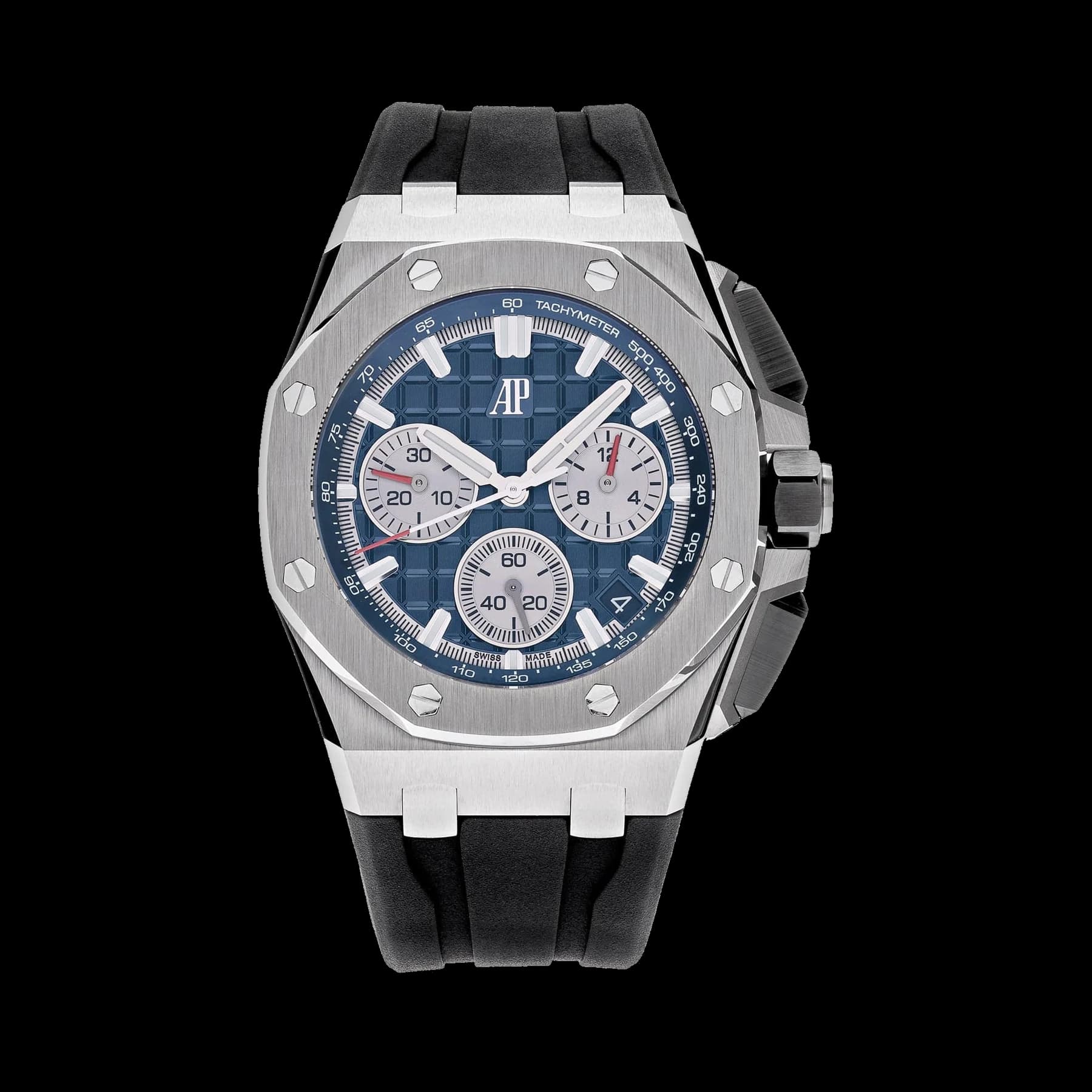 Audemars Piguet Royal Oak Offshore 26420TI.OO.A027CA.01 Chronograph Titanium Blue Dial