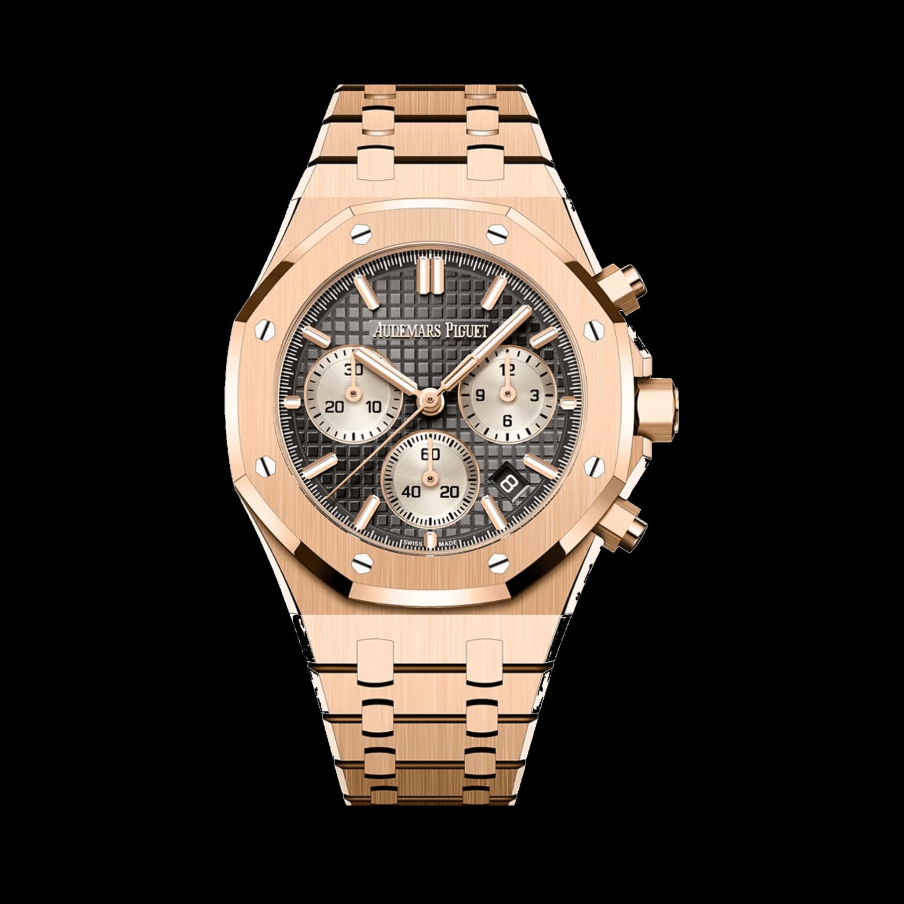 Audemars Piguet Royal Oak 26450OR.OO.1356OR.01-B Chronograph Rose Gold Grey Dial (2026)
