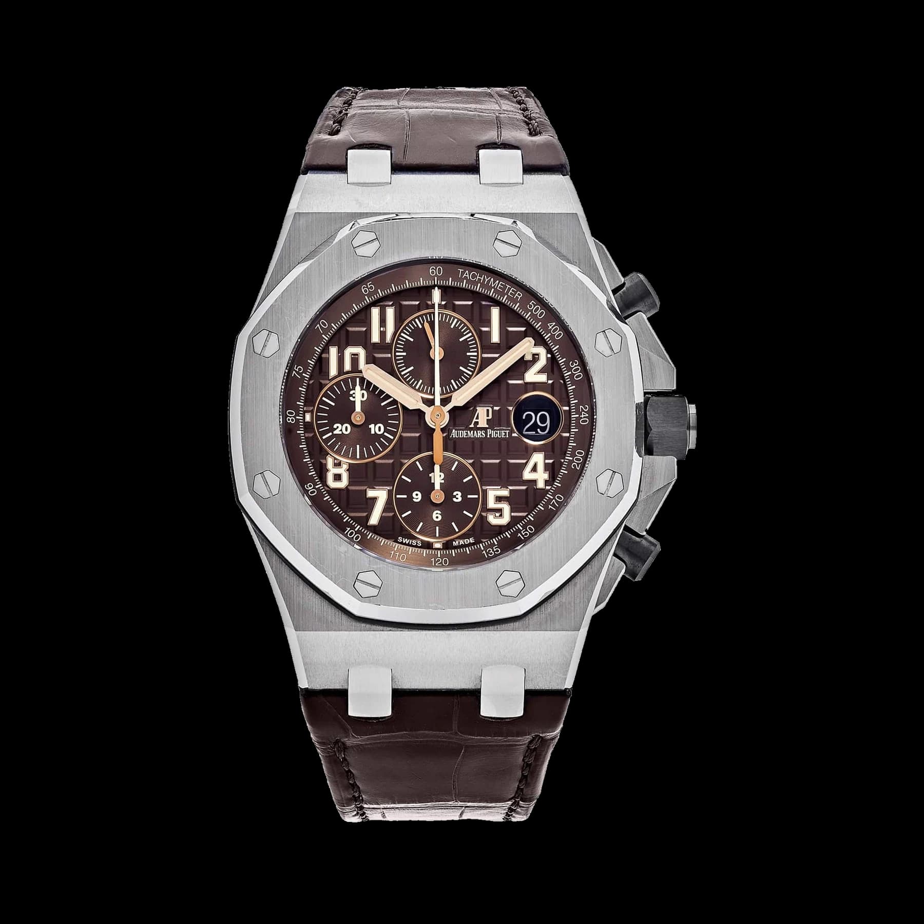 Audemars Piguet Royal Oak Offshore 26470ST.OO.A820CR.01 Chronograph Stainless Steel Brown Dial