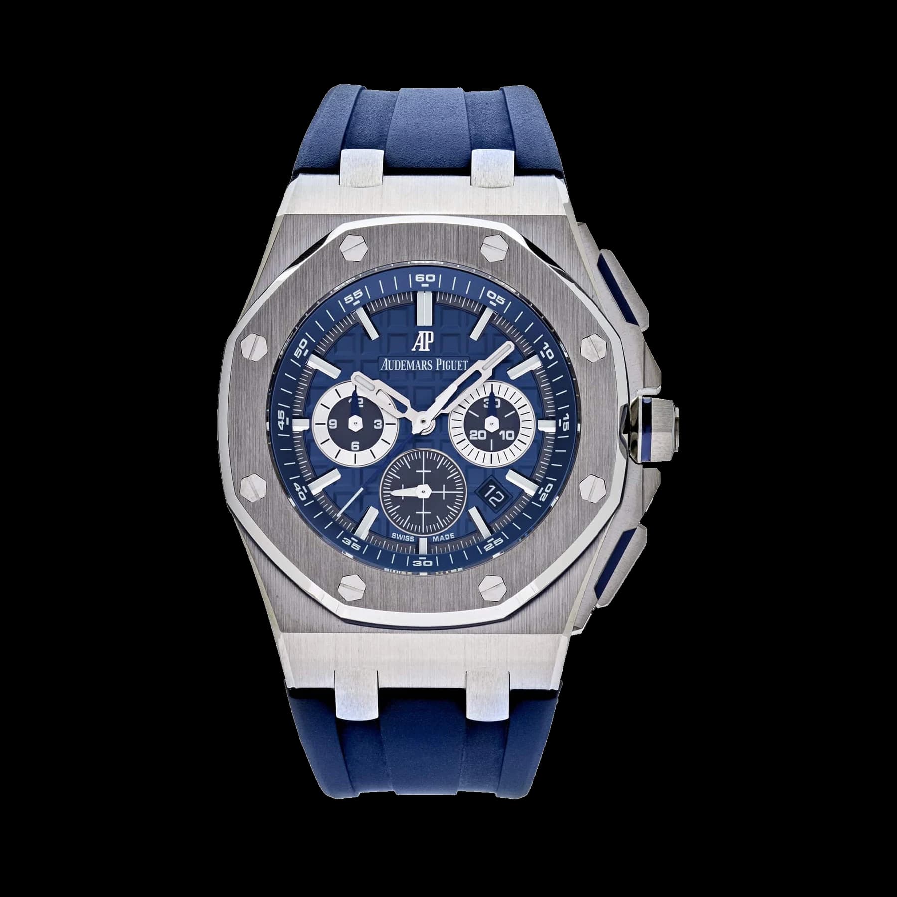 Audemars Piguet Royal Oak Offshore 26480TI.OO.A027CA.01 Chronograph Titanium Blue Dial
