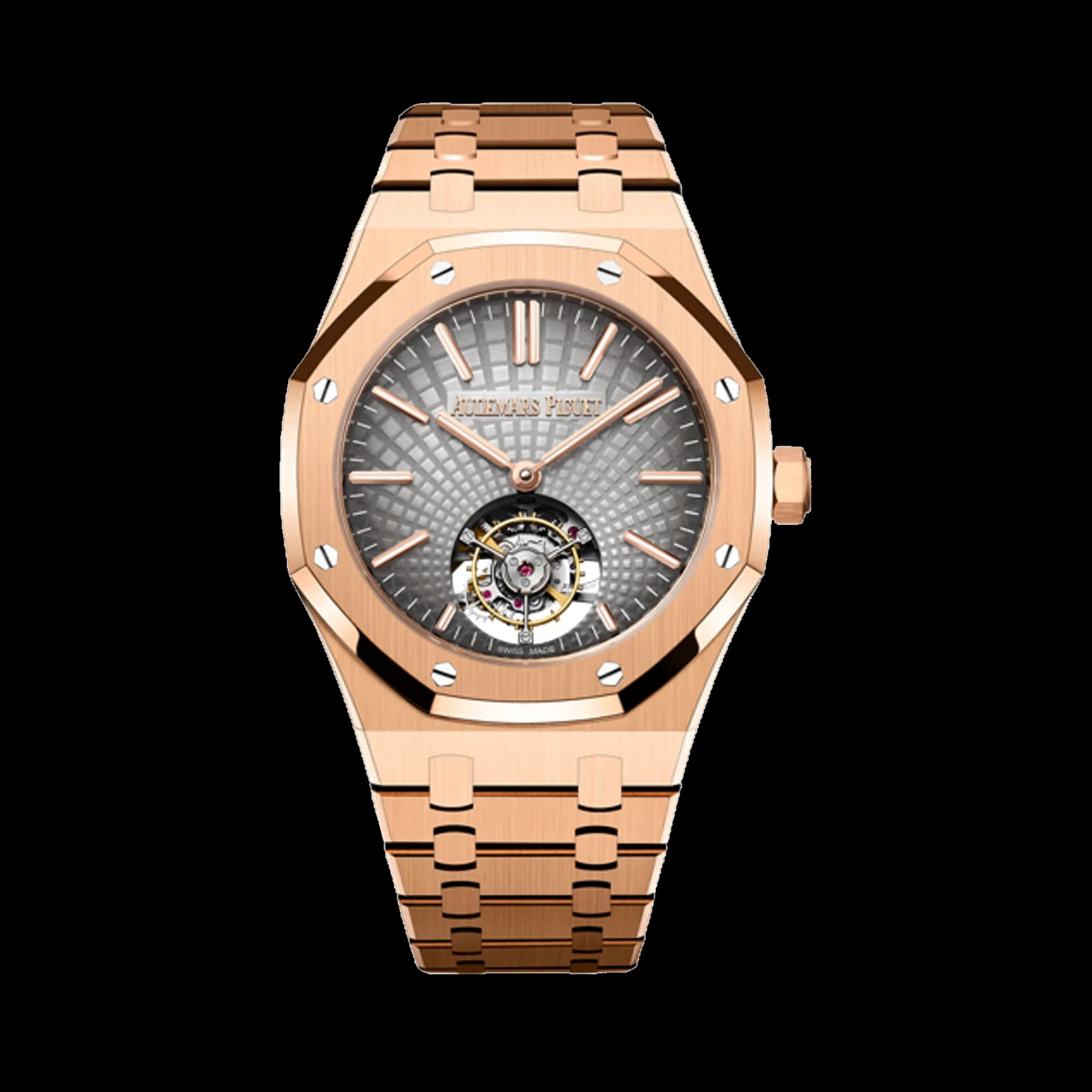 Audemars Piguet Royal Oak 26530OR.OO.1220OR.01 Selfwinding Flying Tourbillon 18-carat pink gold
