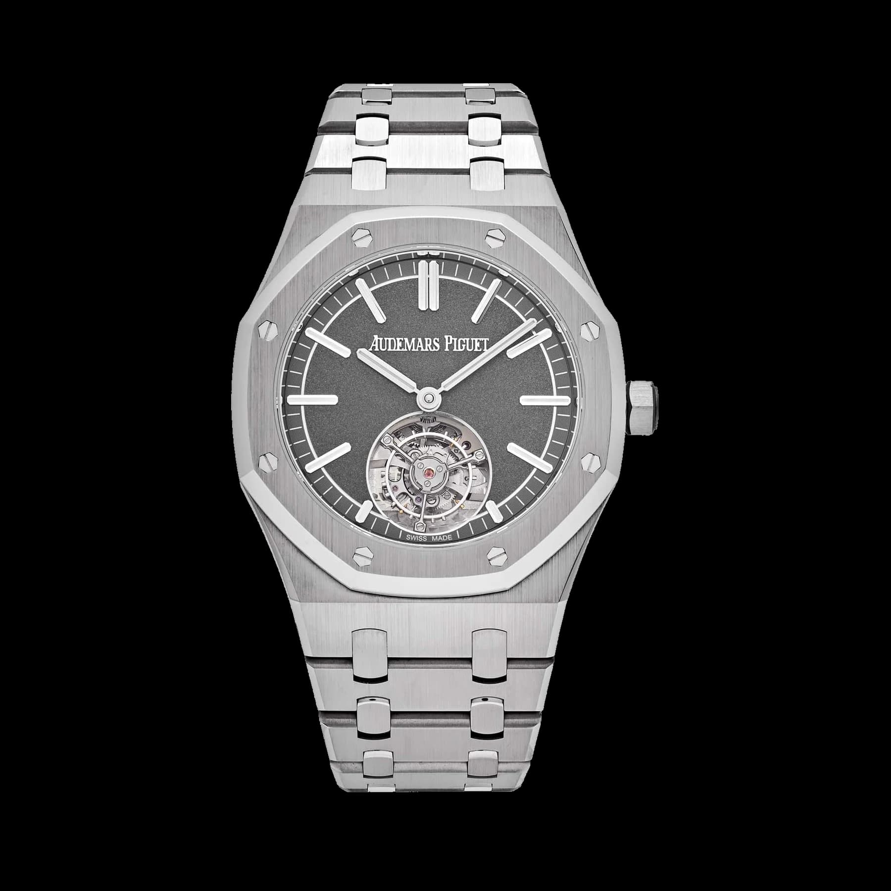 Audemars Piguet 26530TI.OO.1220TI.01 Royal Oak Selfwinding Flying Tourbillon Titanium Slate Dial