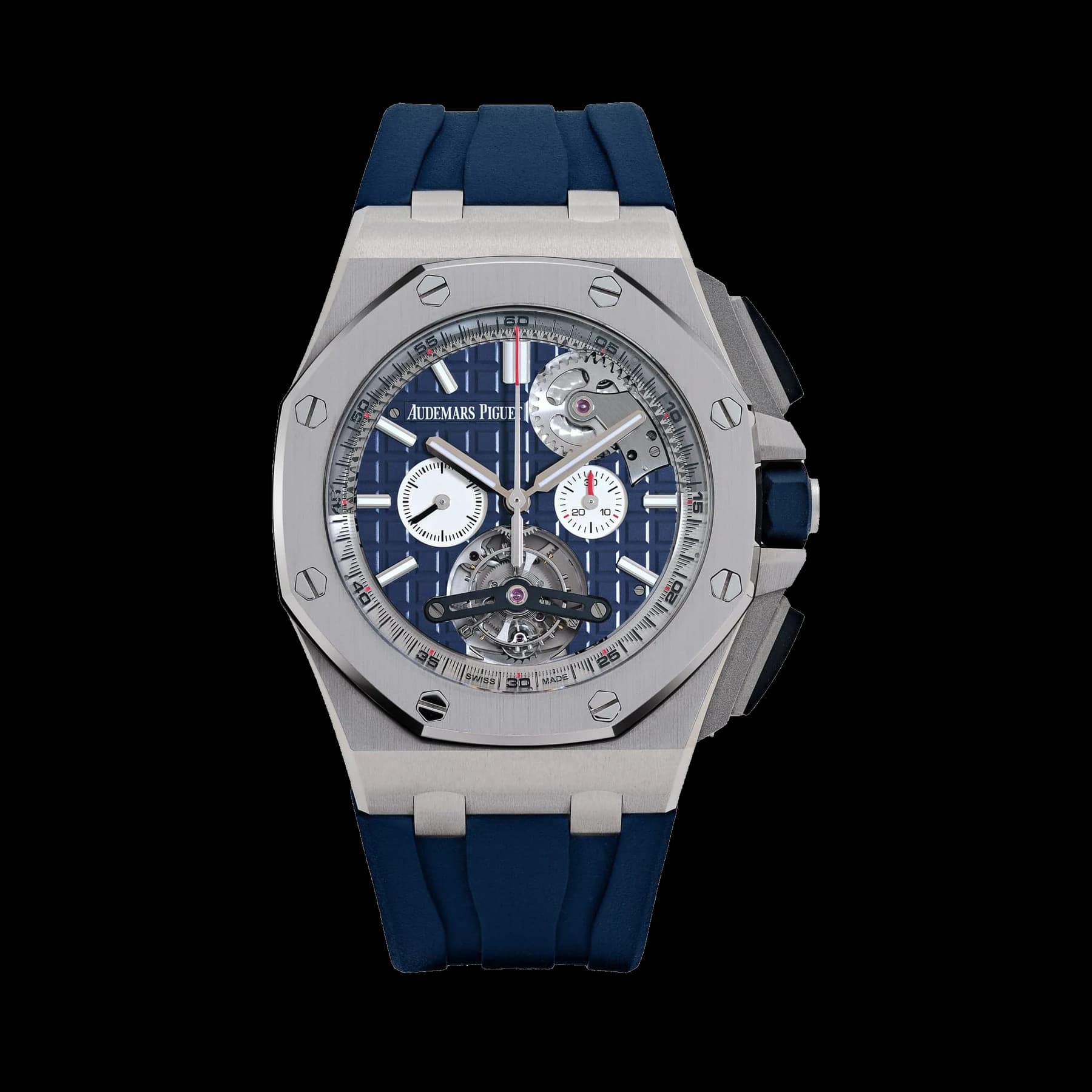 Audemars Piguet Royal Oak Offshore 26540ST.OO.A027CA.01 Tourbillon Chronograph Stainless Steel Blue Dial Limited Edition of 15 (2017)
