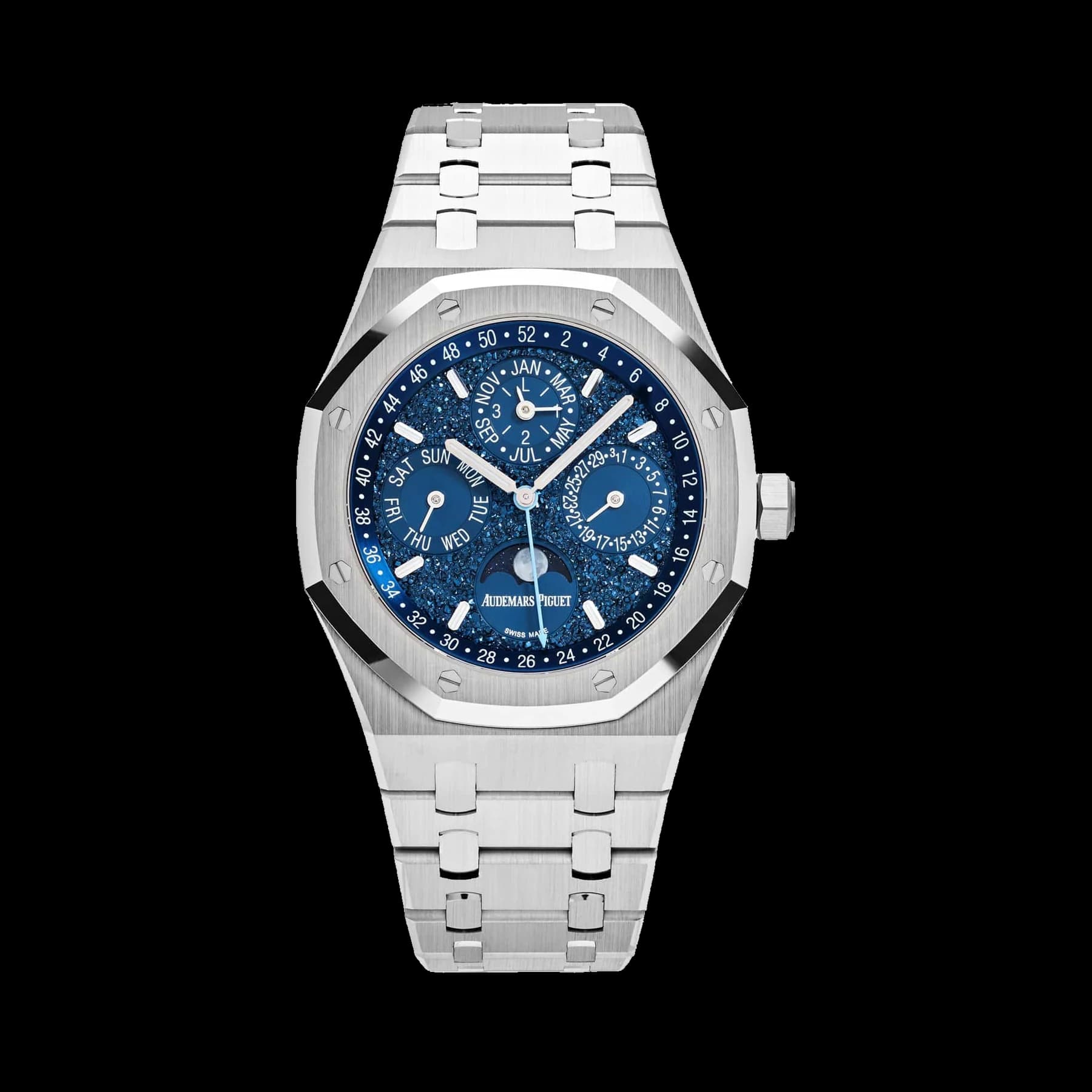 Audemars Piguet Royal Oak 26574BC.OO.1220BC.02 'John Mayer' Perpetual Calendar Blue Dial Limited Edition of 200