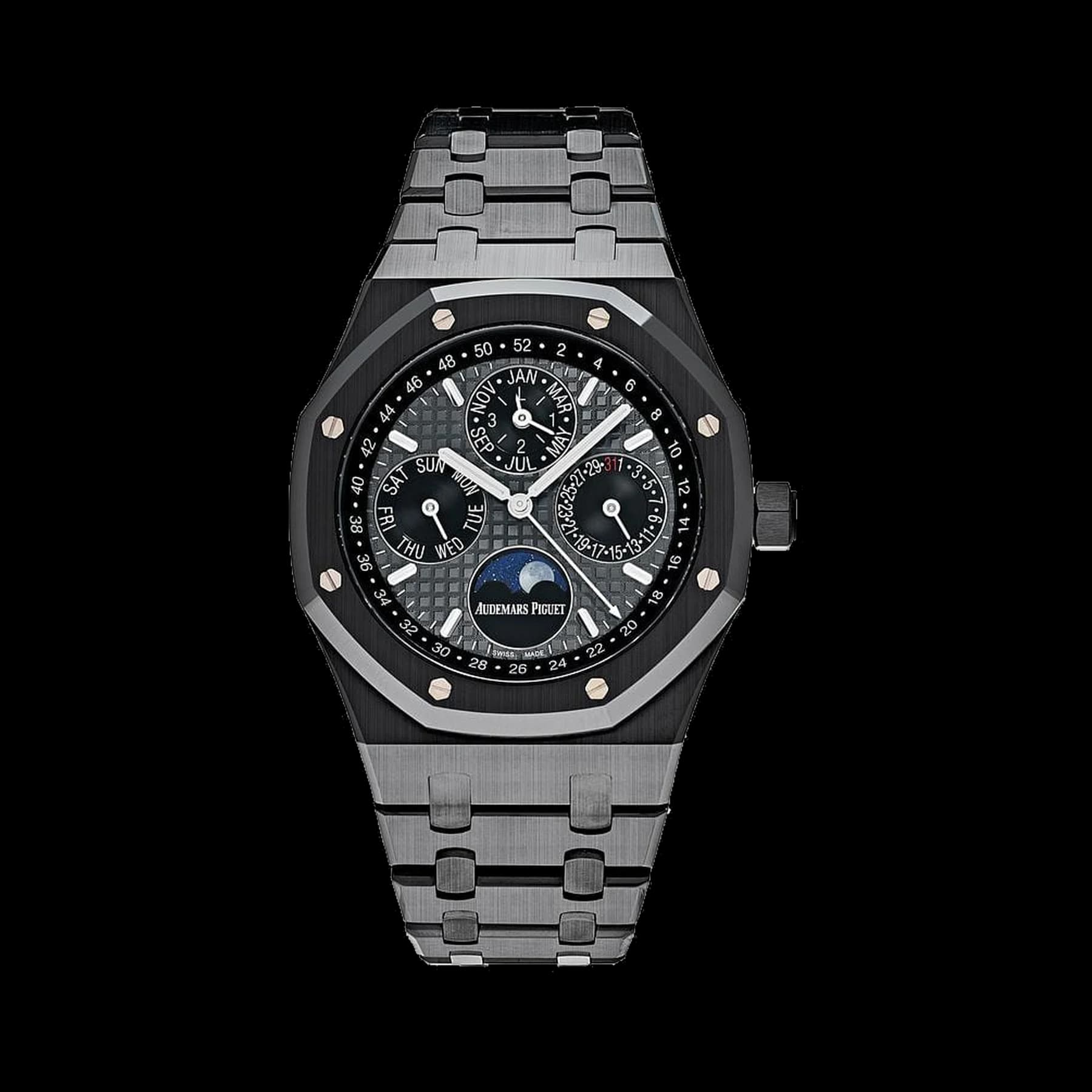 Audemars Piguet Royal Oak Perpetual Calendar 26579CE.OO.1225CE.01 Black Ceramic