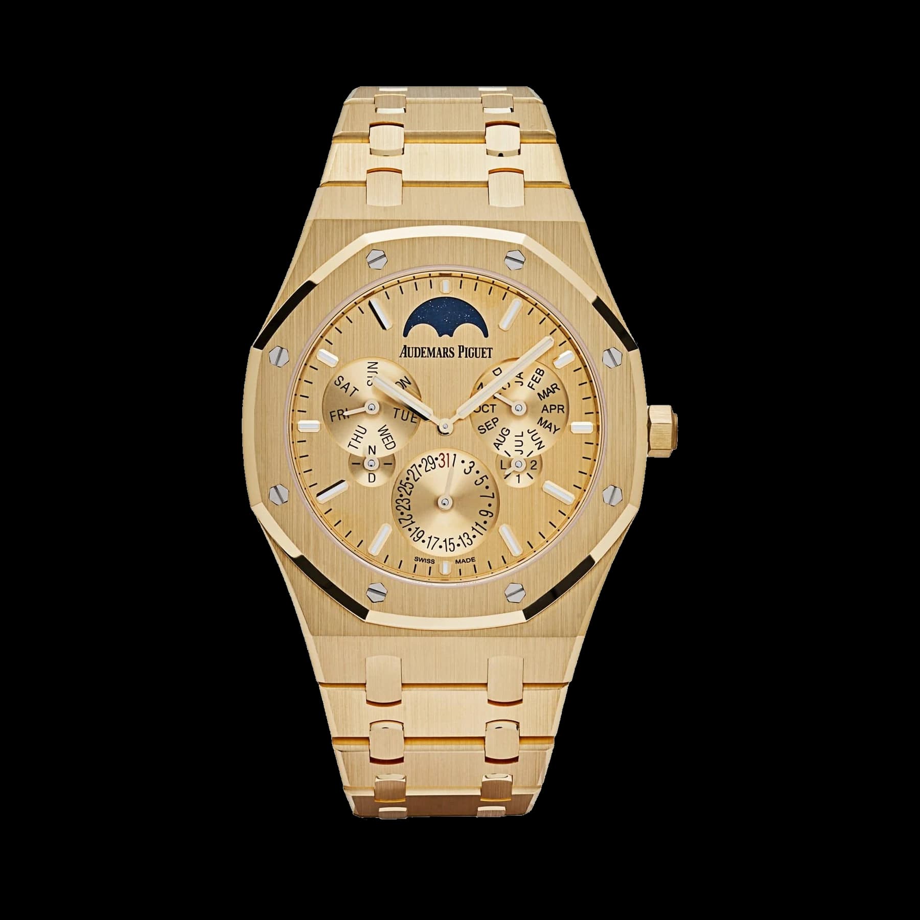 Audemars Piguet Royal Oak 26586BA.OO.1240BA.99 Perpetual Calendar RD2 Ultra-Thin 'Greater China Edition' Yellow Gold Champagne Dial Limited Edition of 88 (2024)