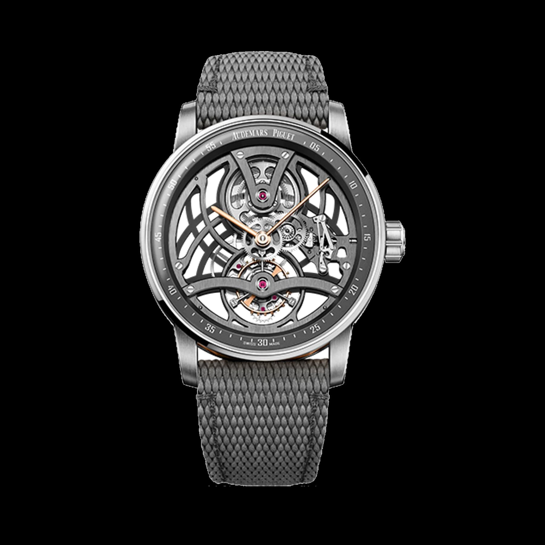 Audemars Piguet Code 11.59 by Audemars Piguet 26600CR.OO.D009KB.01 Tourbillon Openworked 18-carat pink gold