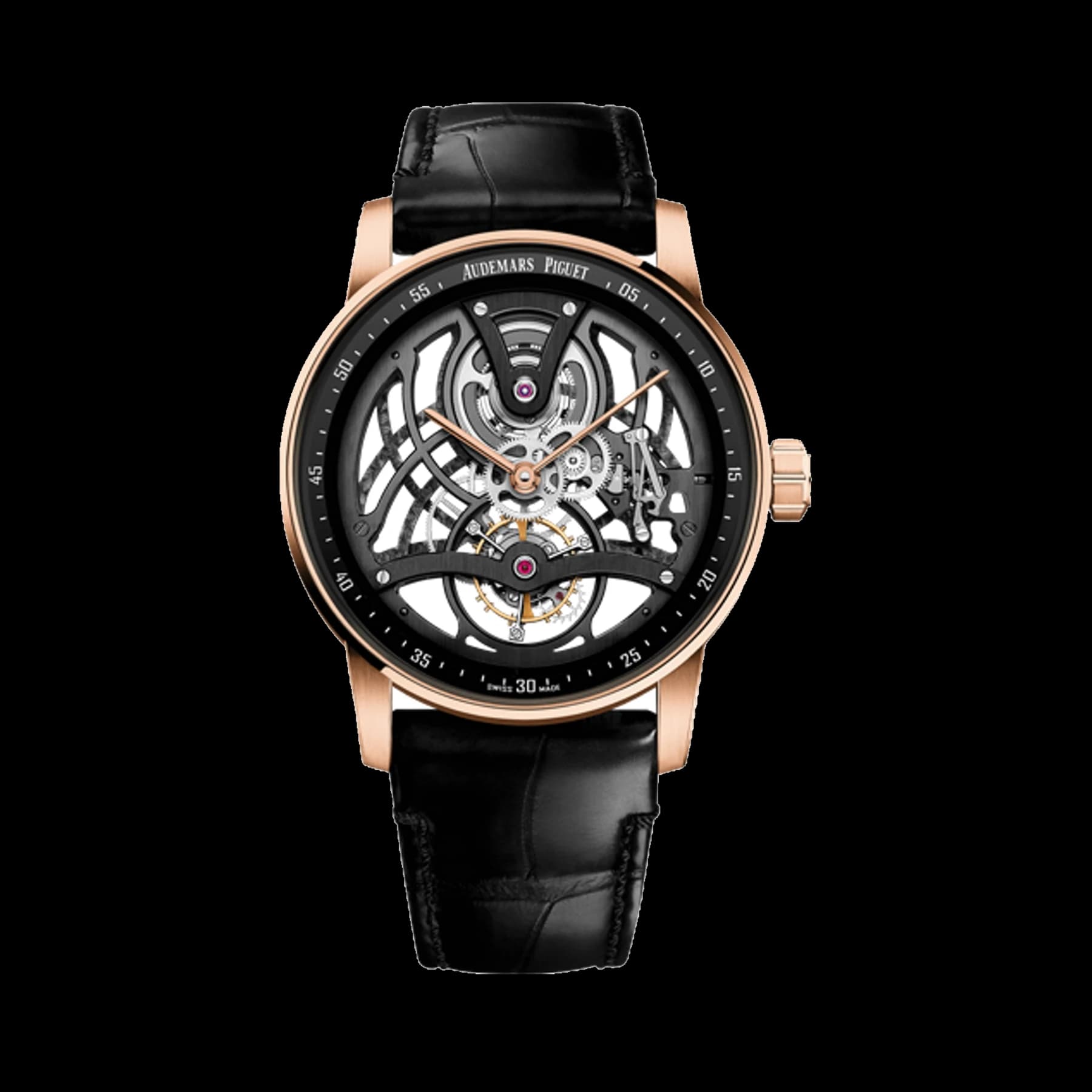 Audemars Piguet Code 11.59 by Audemars Piguet 26600OR.OO.D002CR.01 Tourbillon Openworked 18-carat pink gold